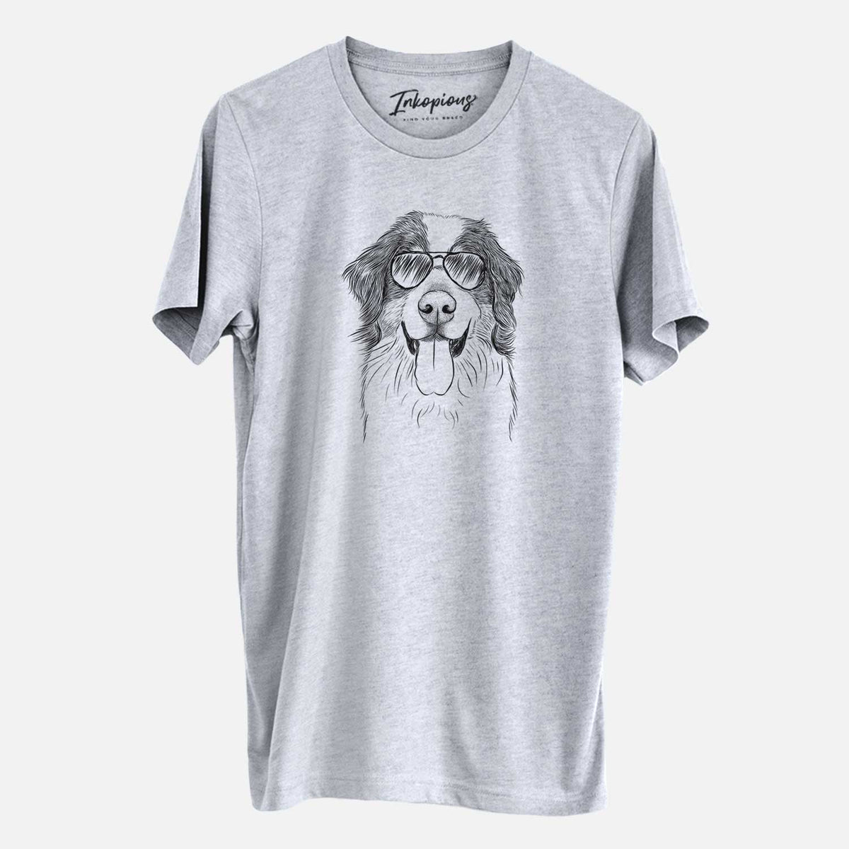 Aviator Blaze the Bernese Mountain Dog - Unisex Crewneck