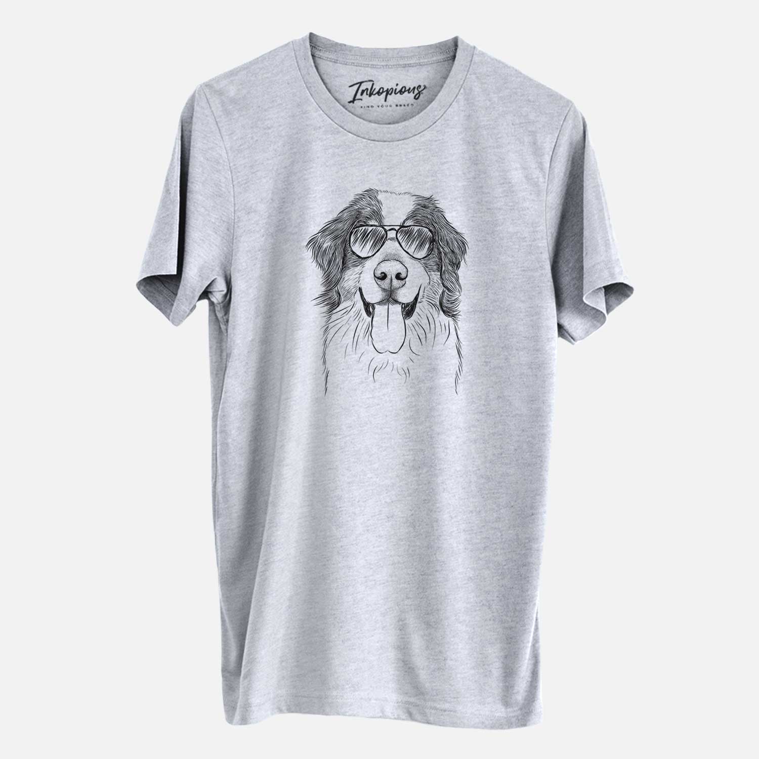 Aviator Blaze the Bernese Mountain Dog - Unisex Crewneck