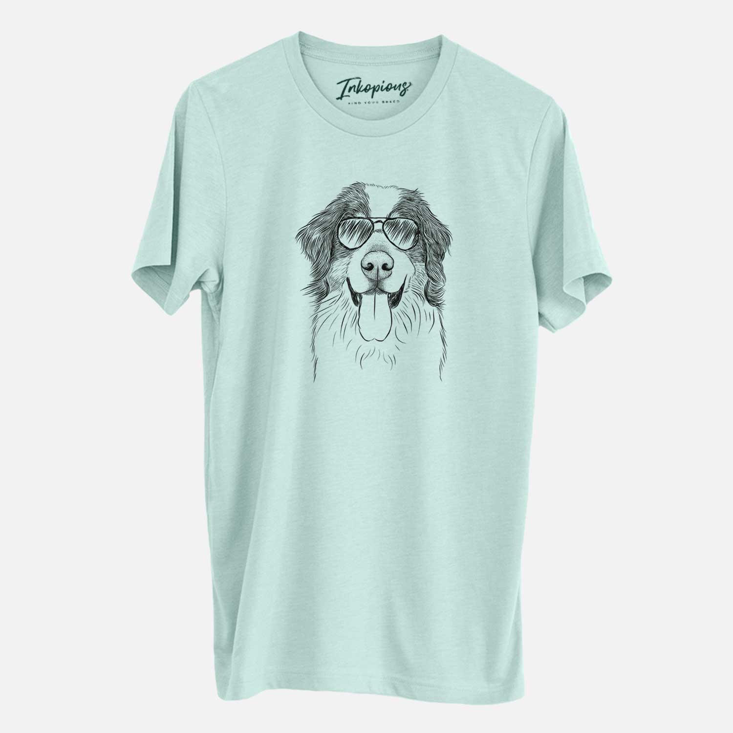 Aviator Blaze the Bernese Mountain Dog - Unisex Crewneck