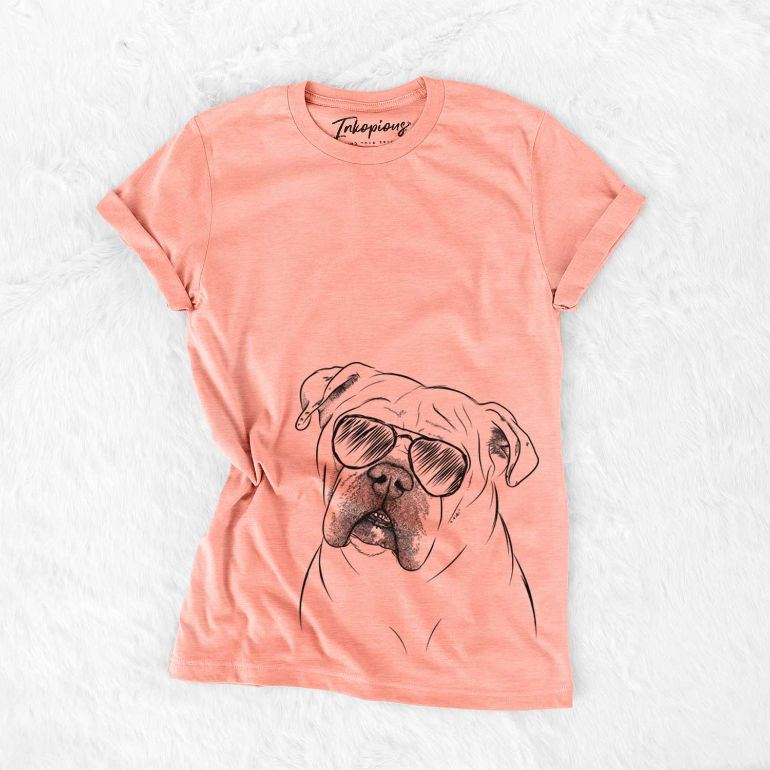 Blossom the English Bulldog - Bella Canvas Unisex Crewneck