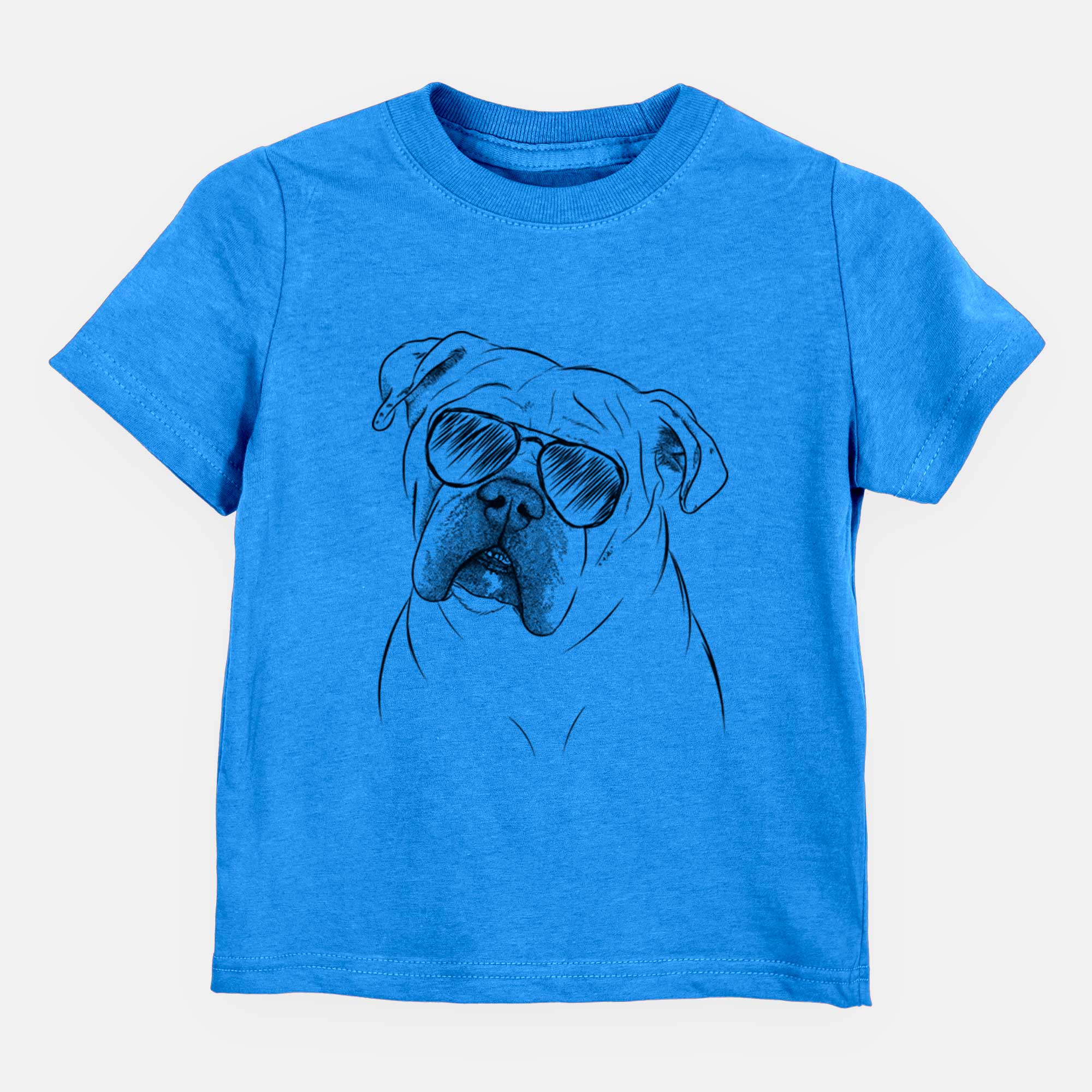 Aviator Blossom the English Bulldog - Kids/Youth/Toddler Shirt