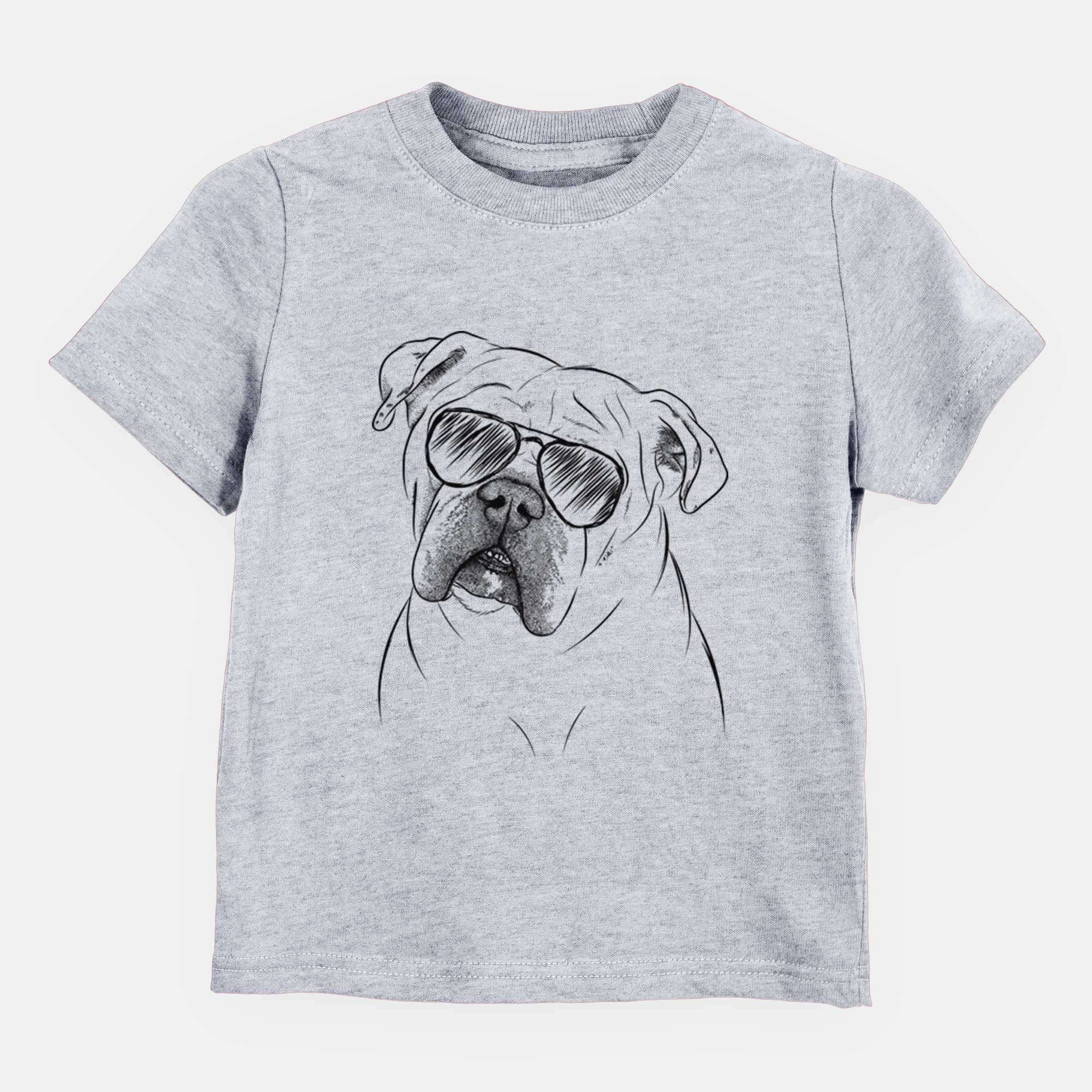 Aviator Blossom the English Bulldog - Kids/Youth/Toddler Shirt