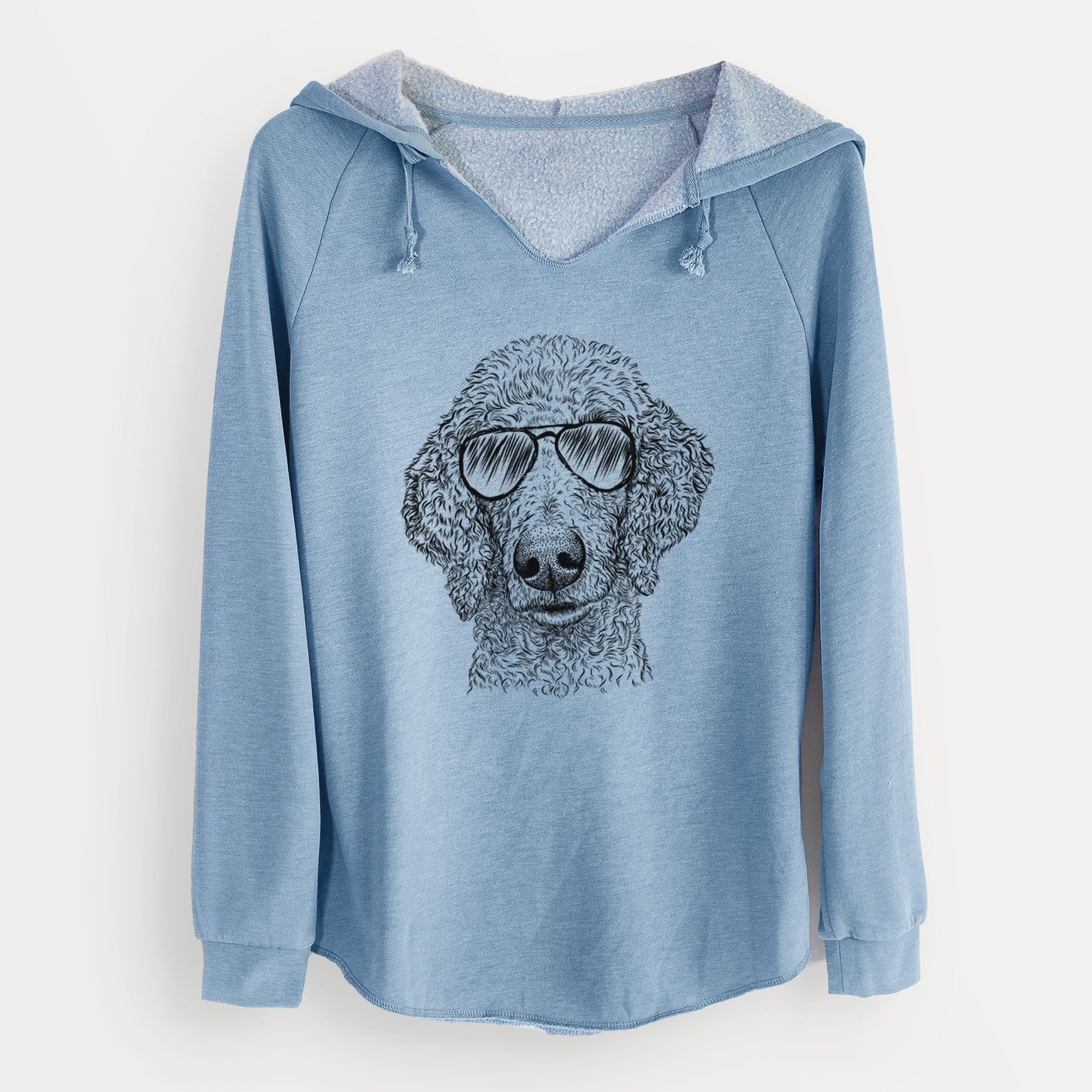 Aviator Blossom the Poodle - Cali Wave Hooded Sweatshirt