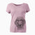 Aviator Blossom the Poodle - Women's V-neck Shirt