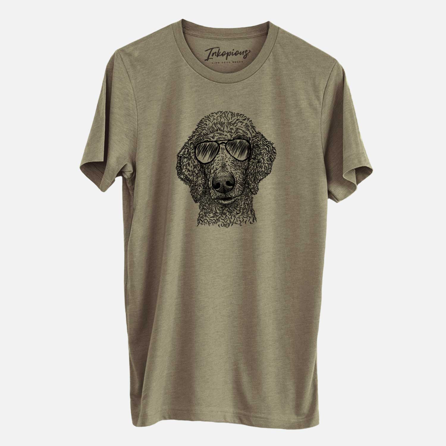 Aviator Blossom the Poodle - Unisex Crewneck
