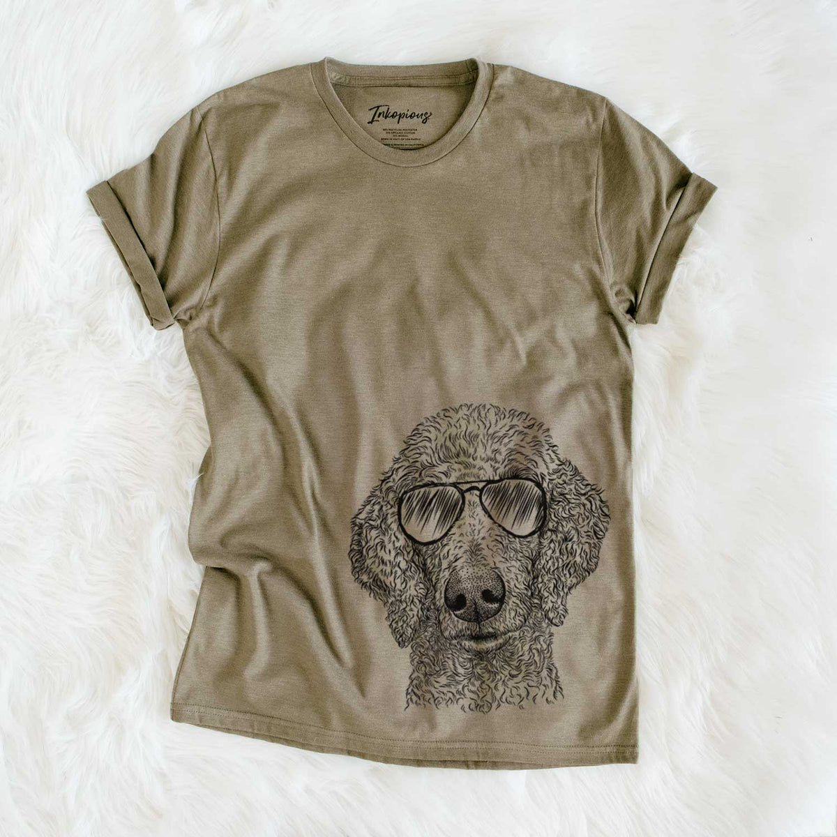 Aviator Blossom the Poodle - Unisex Crewneck