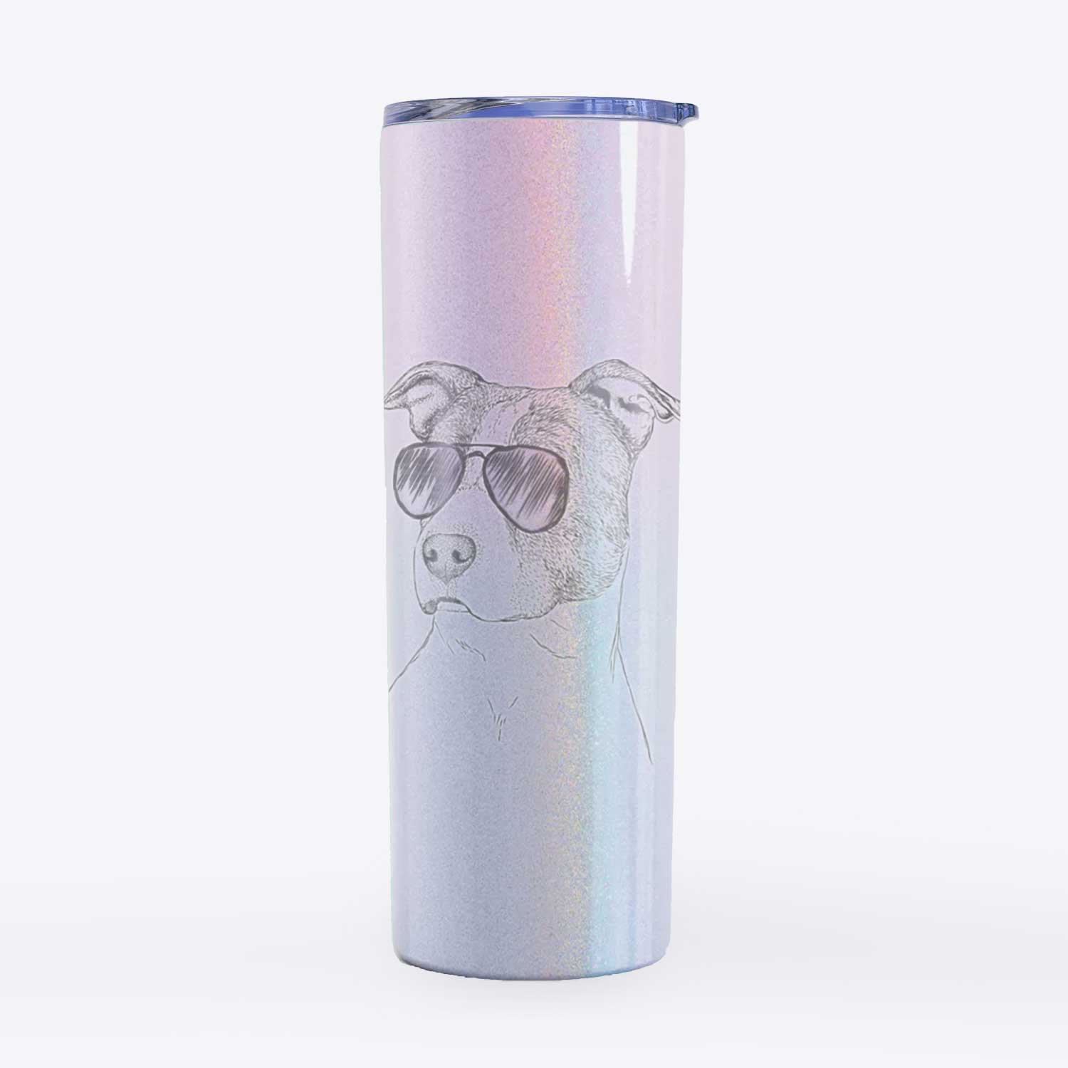 Blu the Pitbull - 20oz Skinny Tumbler