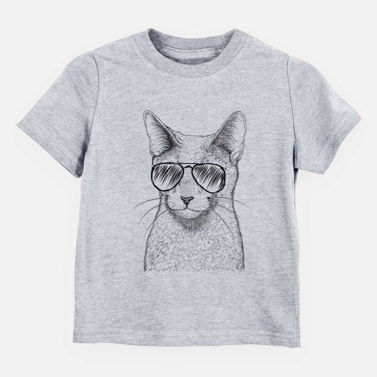 Aviator Blue the Russsian Blue Cat - Kids/Youth/Toddler Shirt