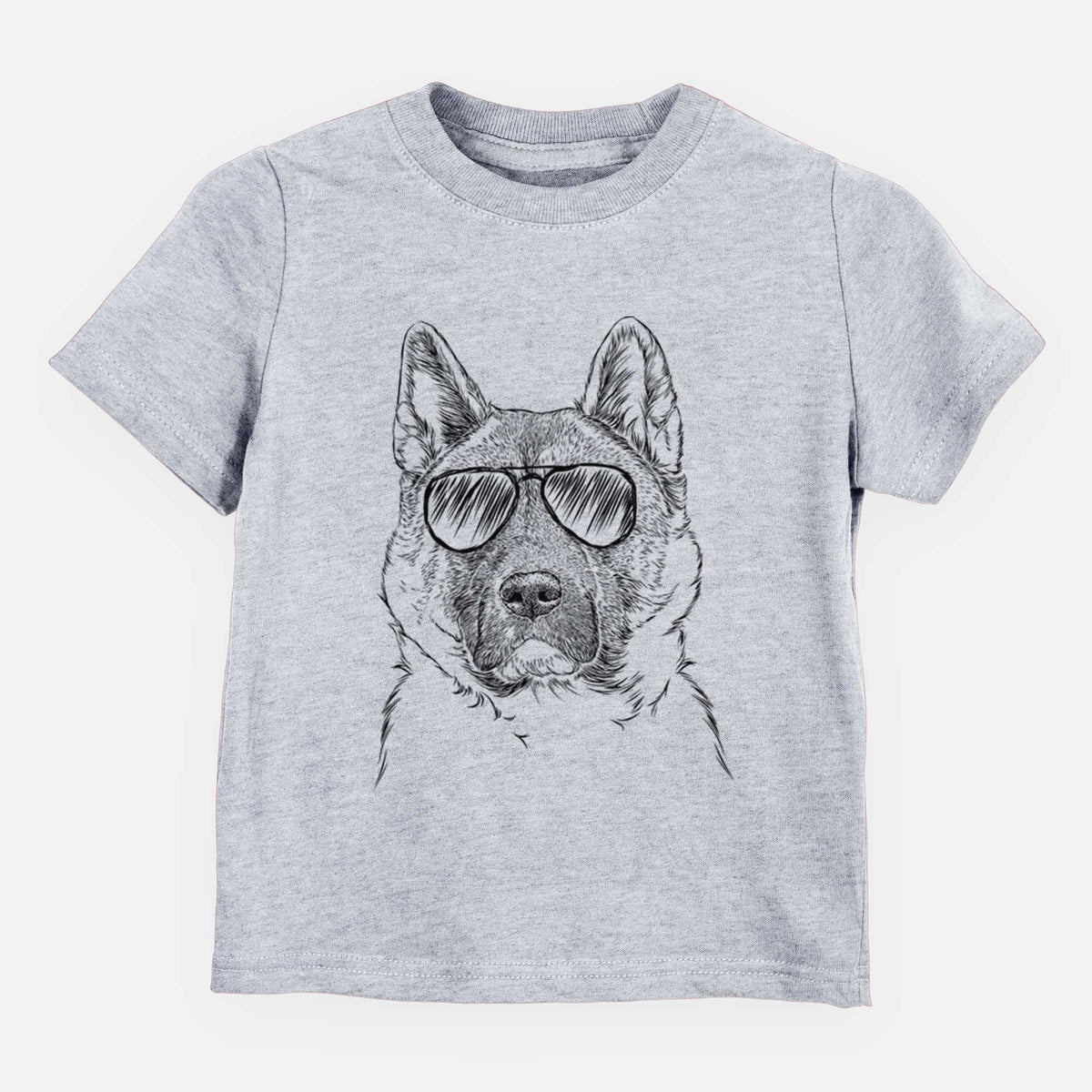 Aviator Bo the American Akita - Kids/Youth/Toddler Shirt