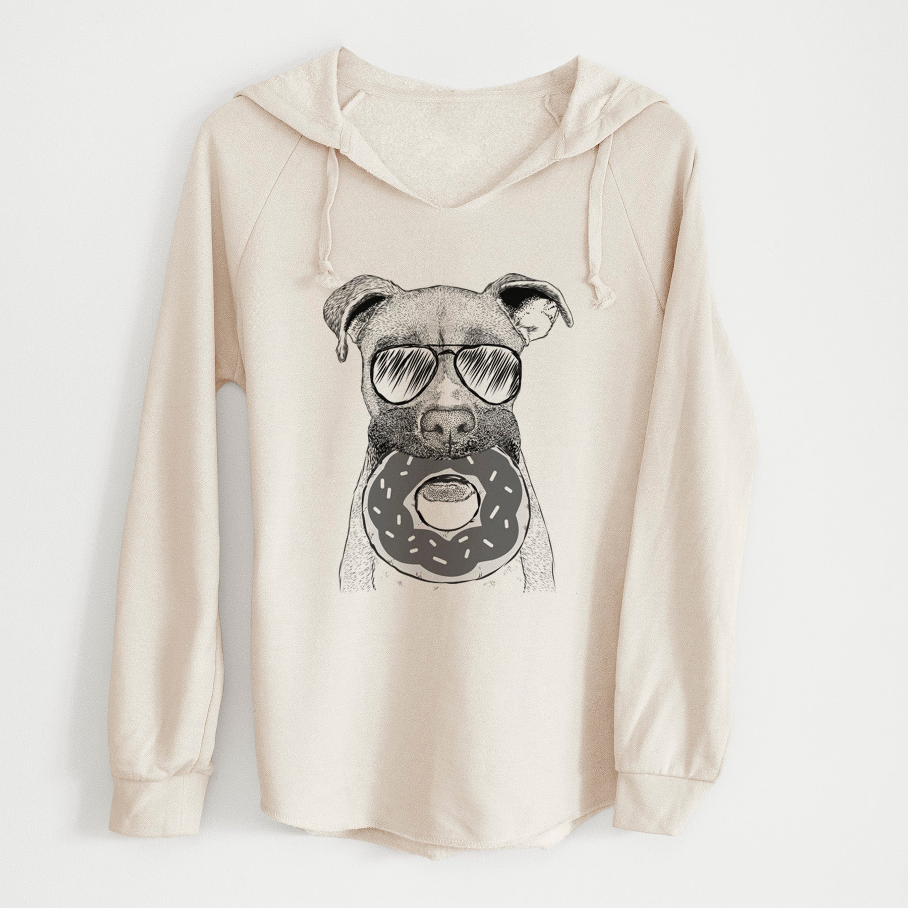 Aviator Bo the Boxer - Cali Wave Hooded Sweatshirt