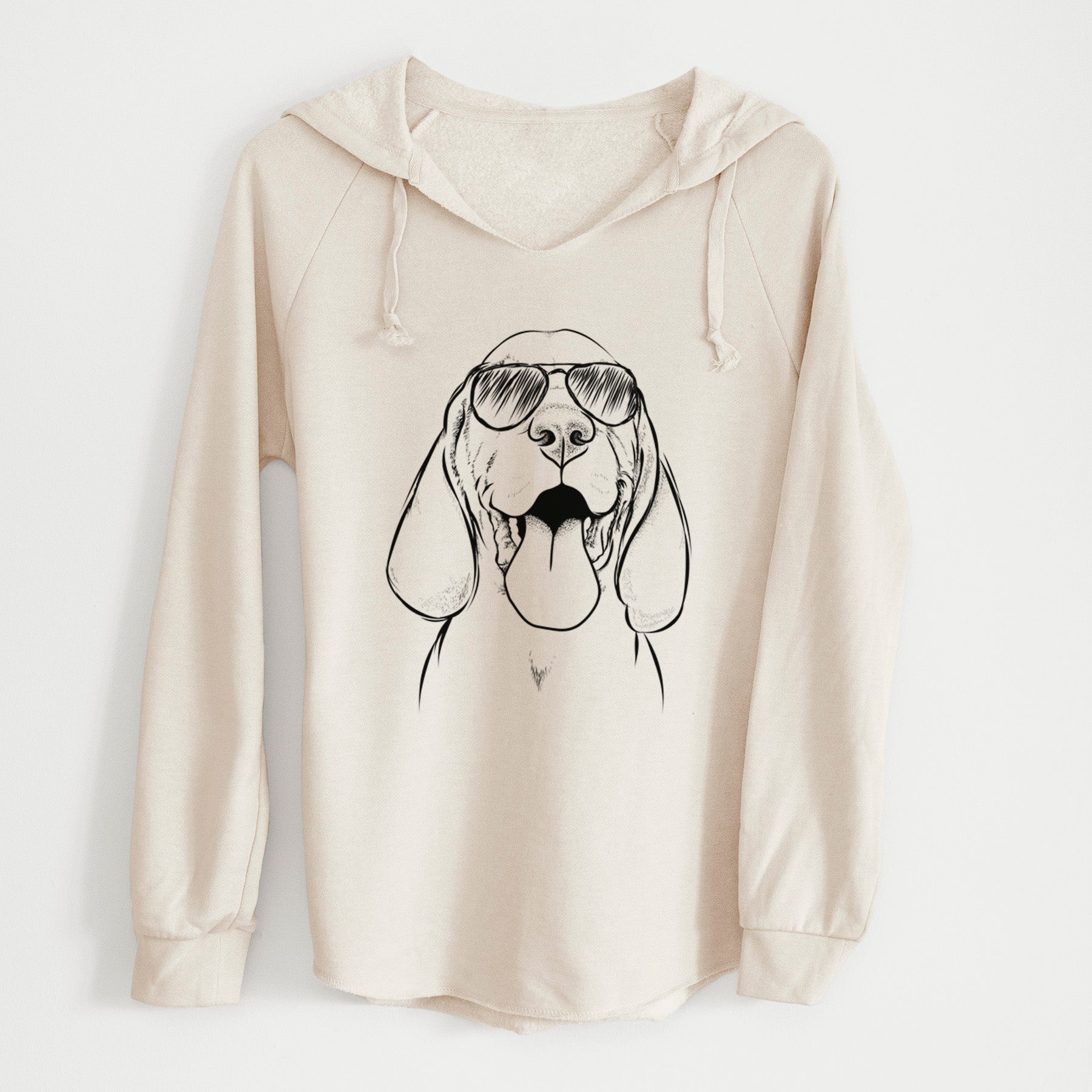 Aviator Bodi the Vizsla - Cali Wave Hooded Sweatshirt