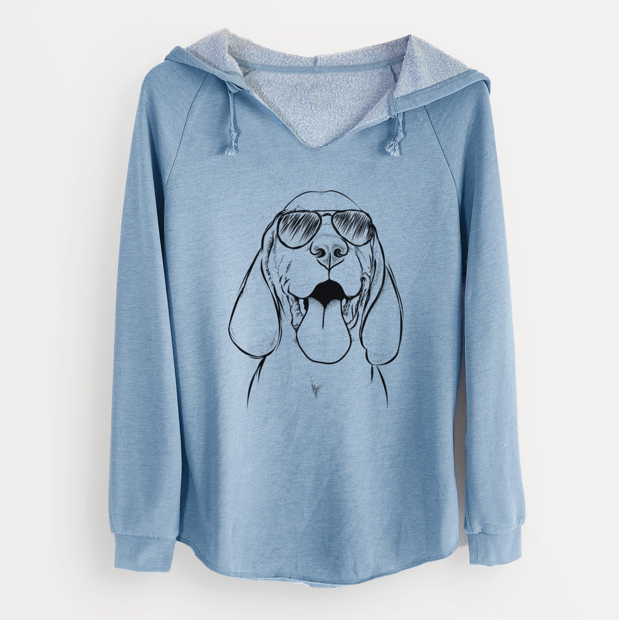 Aviator Bodi the Vizsla - Cali Wave Hooded Sweatshirt