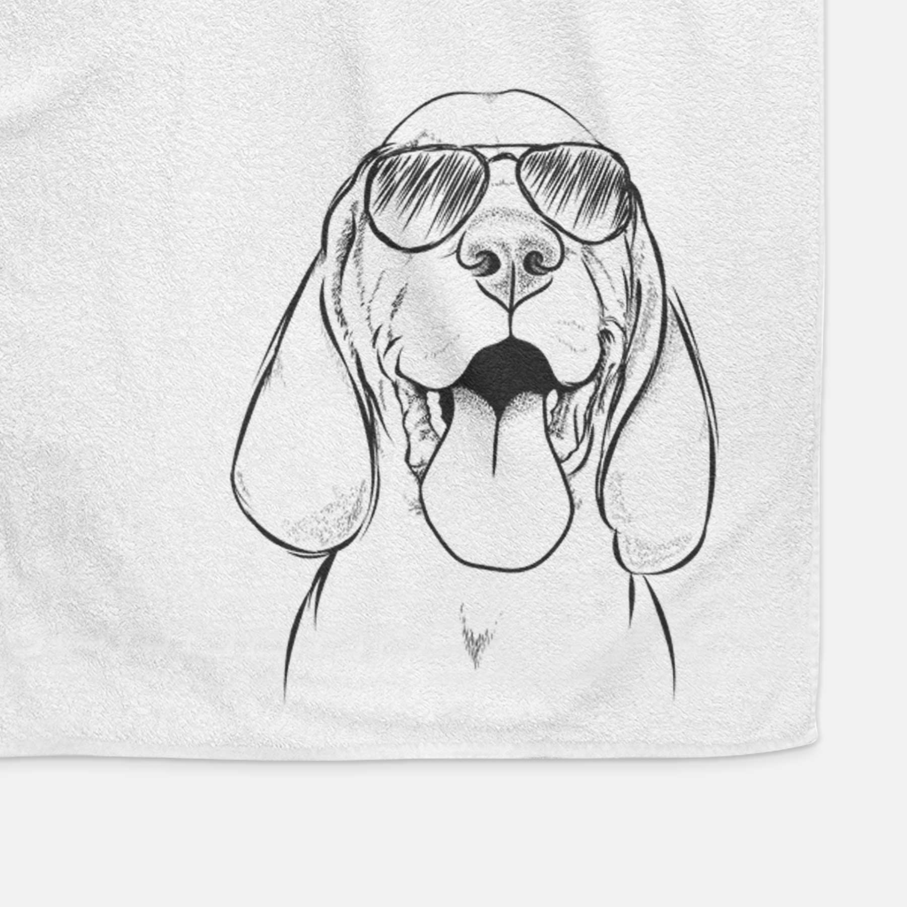 Bodi the Vizsla Decorative Hand Towel