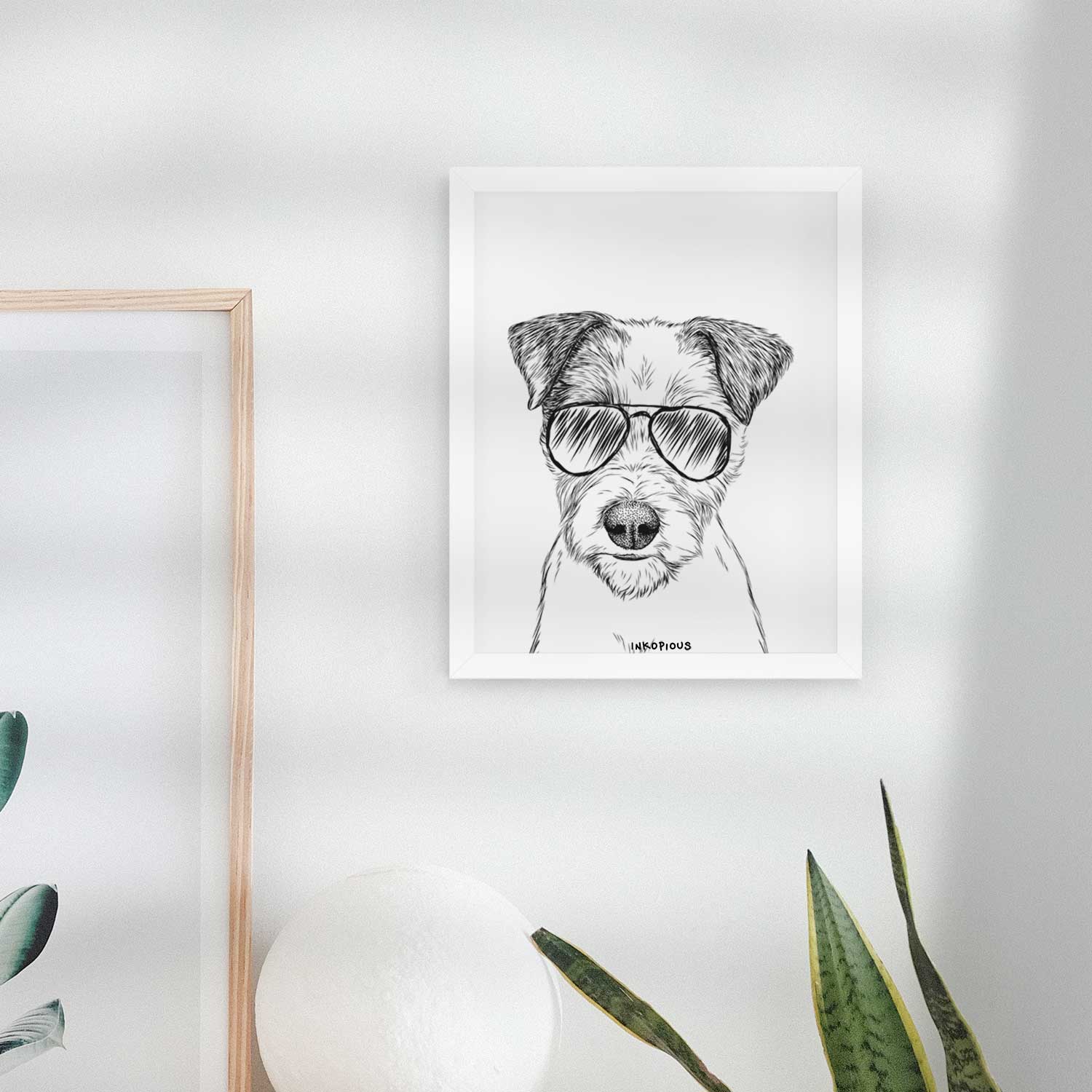 Bogart the Parsons Russell Terrier Art Print