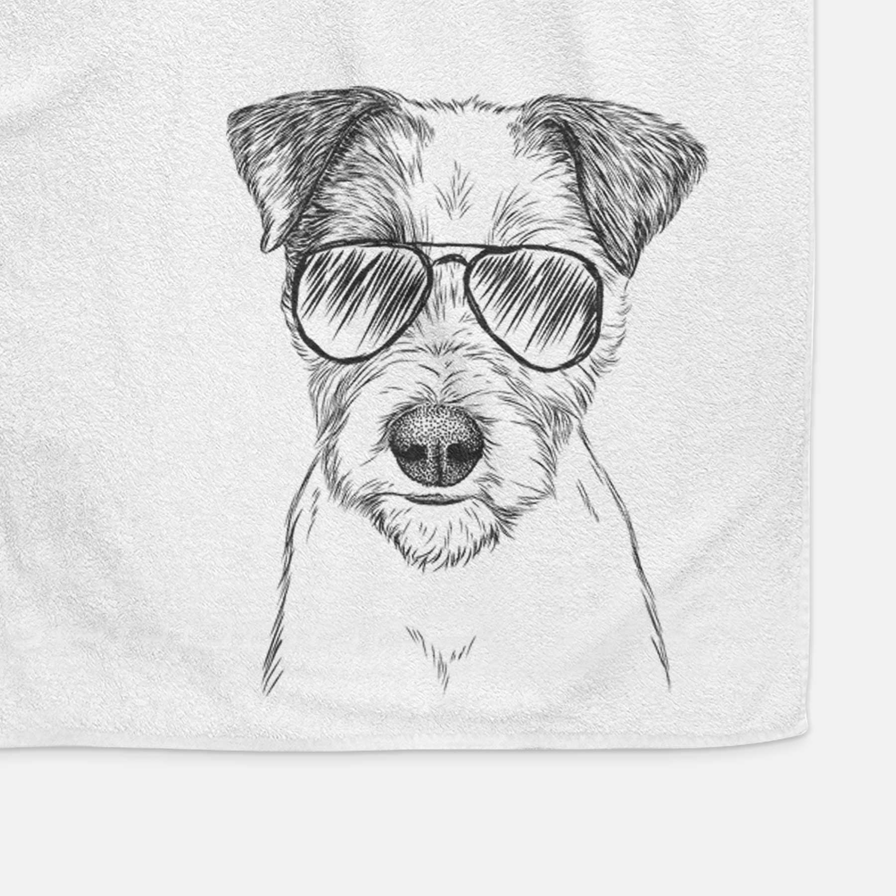 Bogart the Parson Russell Terrier Decorative Hand Towel