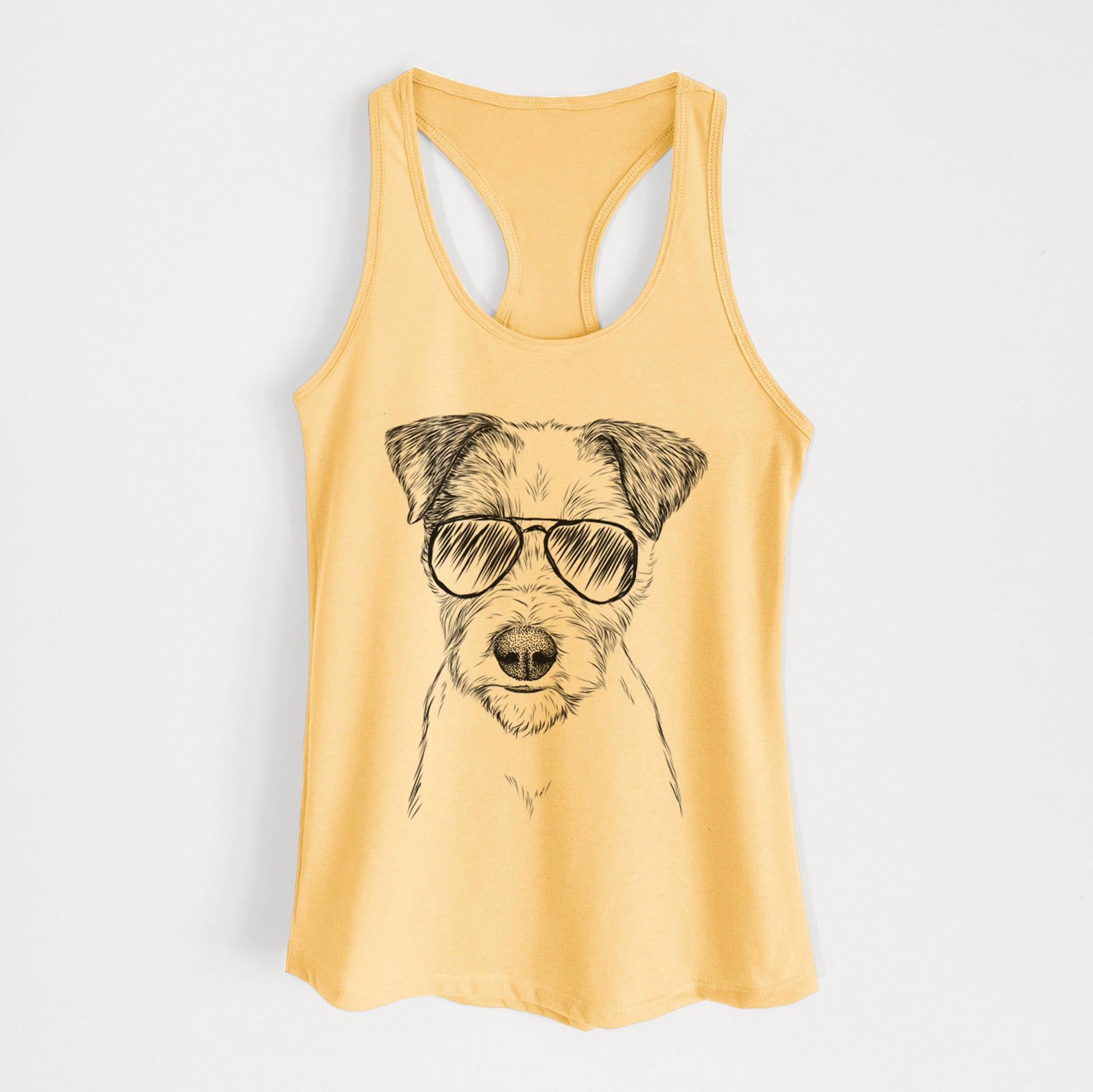 Bogart the Parson Russell Terrier - Women's Racerback Tanktop