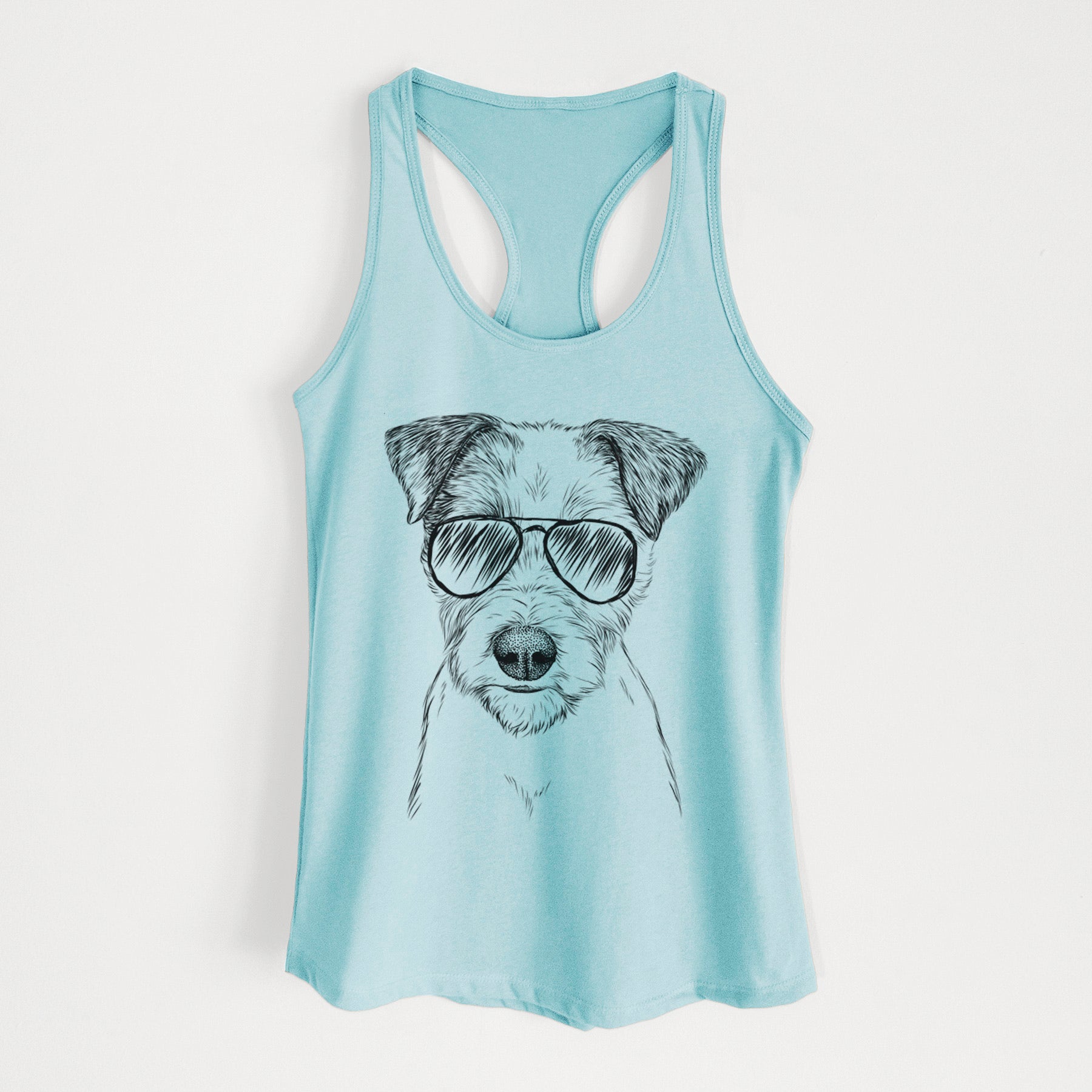 Bogart the Parson Russell Terrier - Women's Racerback Tanktop