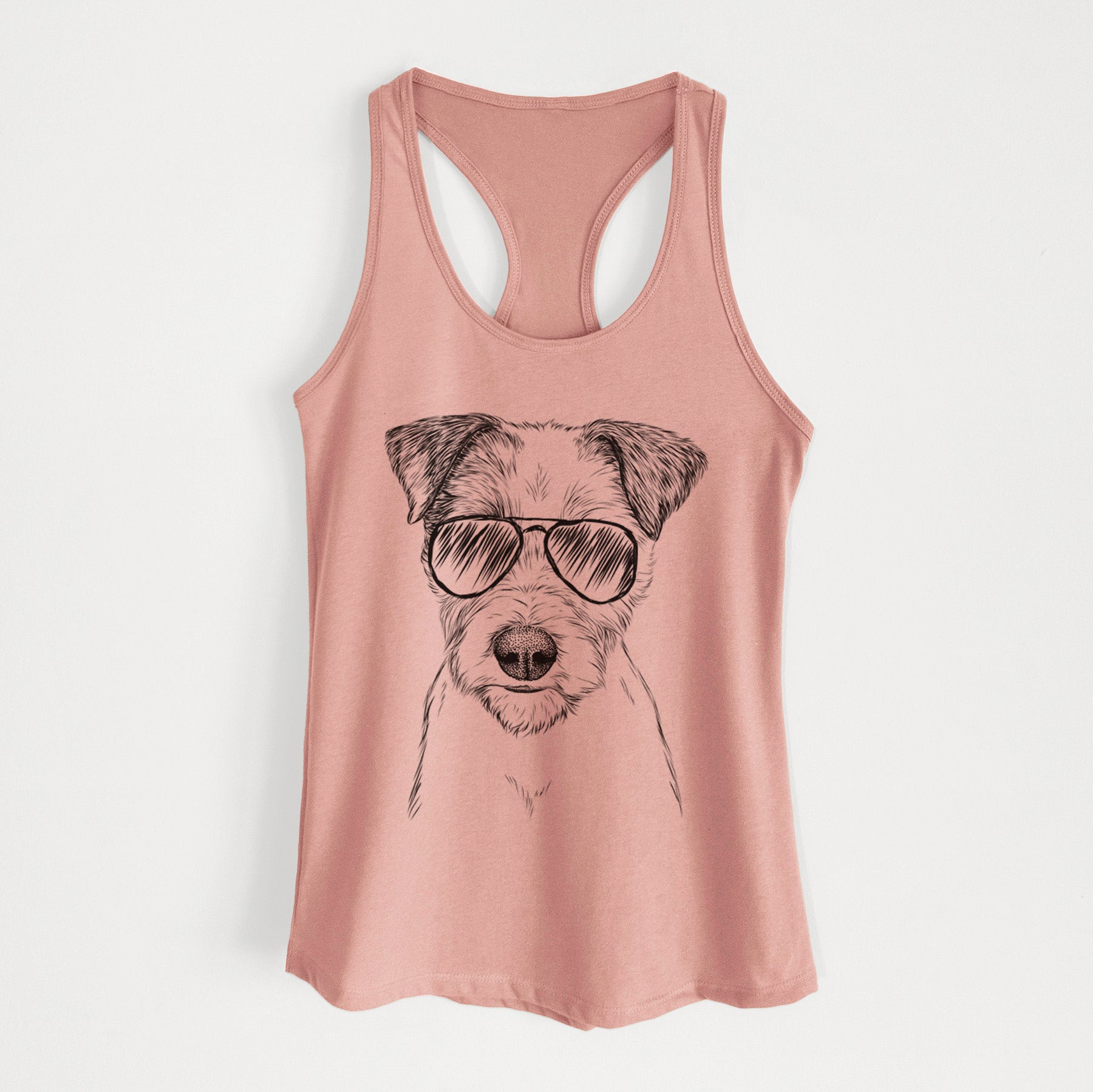 Bogart the Parson Russell Terrier - Women's Racerback Tanktop