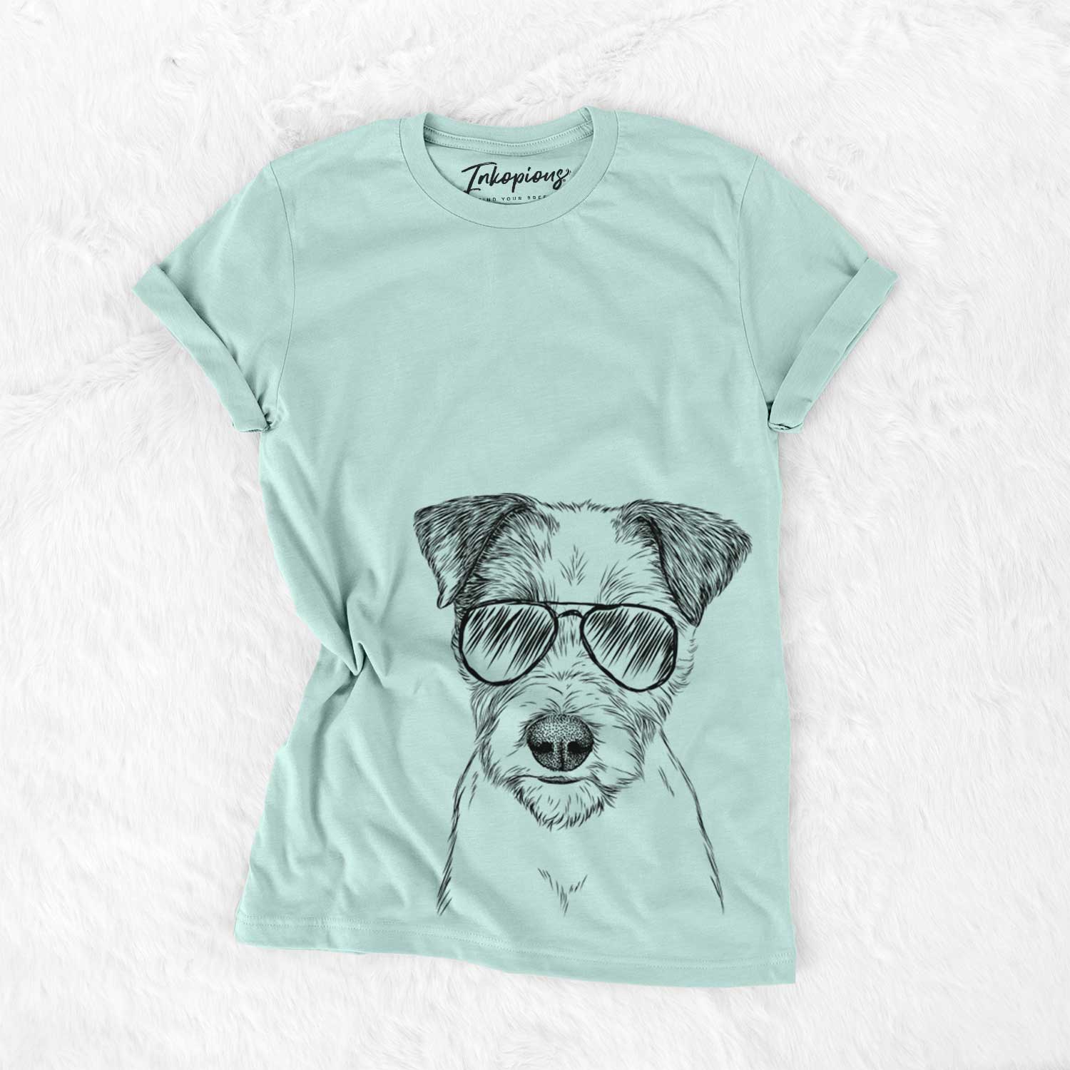 Aviator Bogart the Parson Russell Terrier - Unisex Crewneck