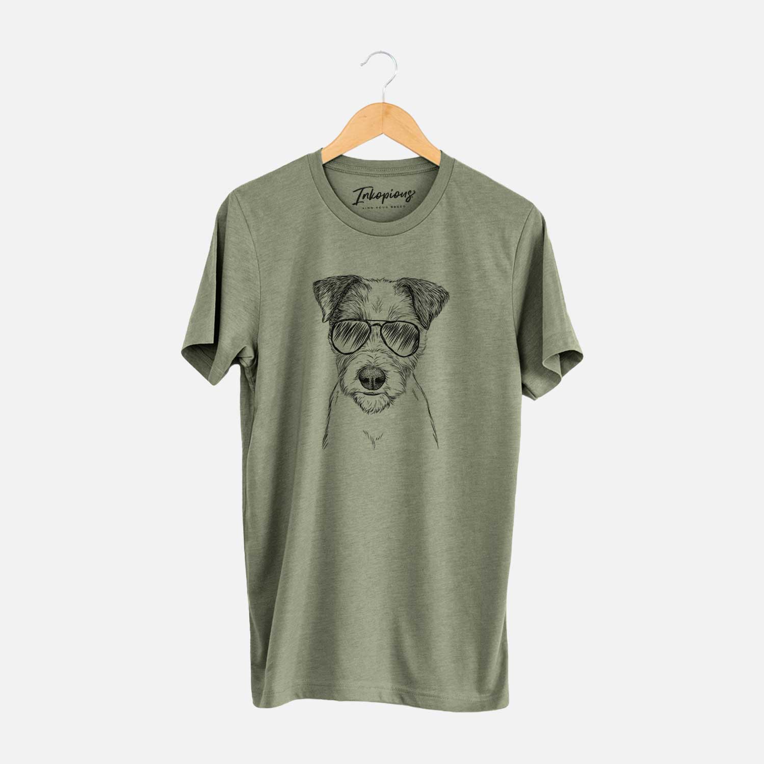 Aviator Bogart the Parson Russell Terrier - Unisex Crewneck