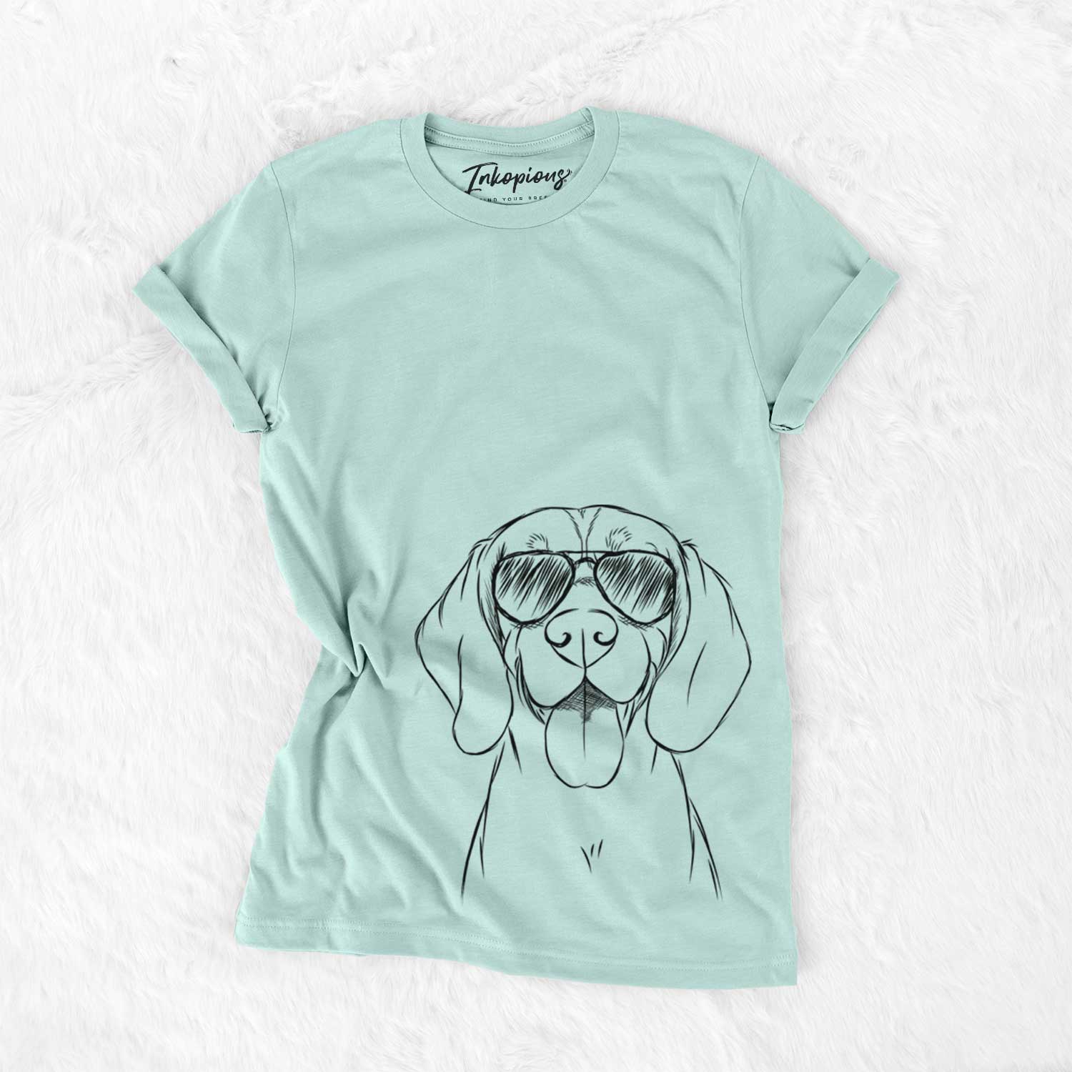 Aviator Bogie the Beagle - Unisex Crewneck