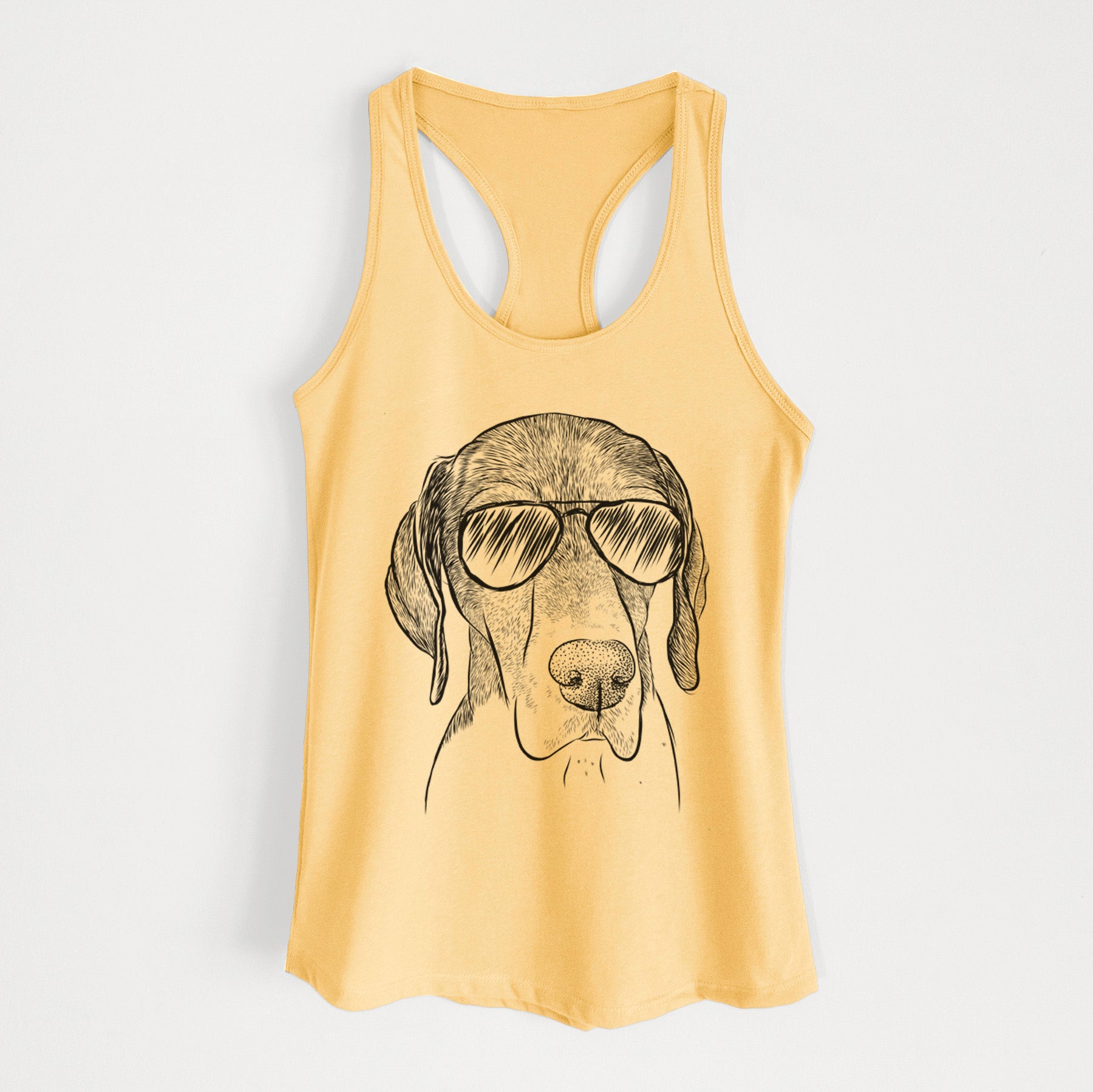 Bohdi the German Shorthaired Pointer - Women's Racerback Tanktop