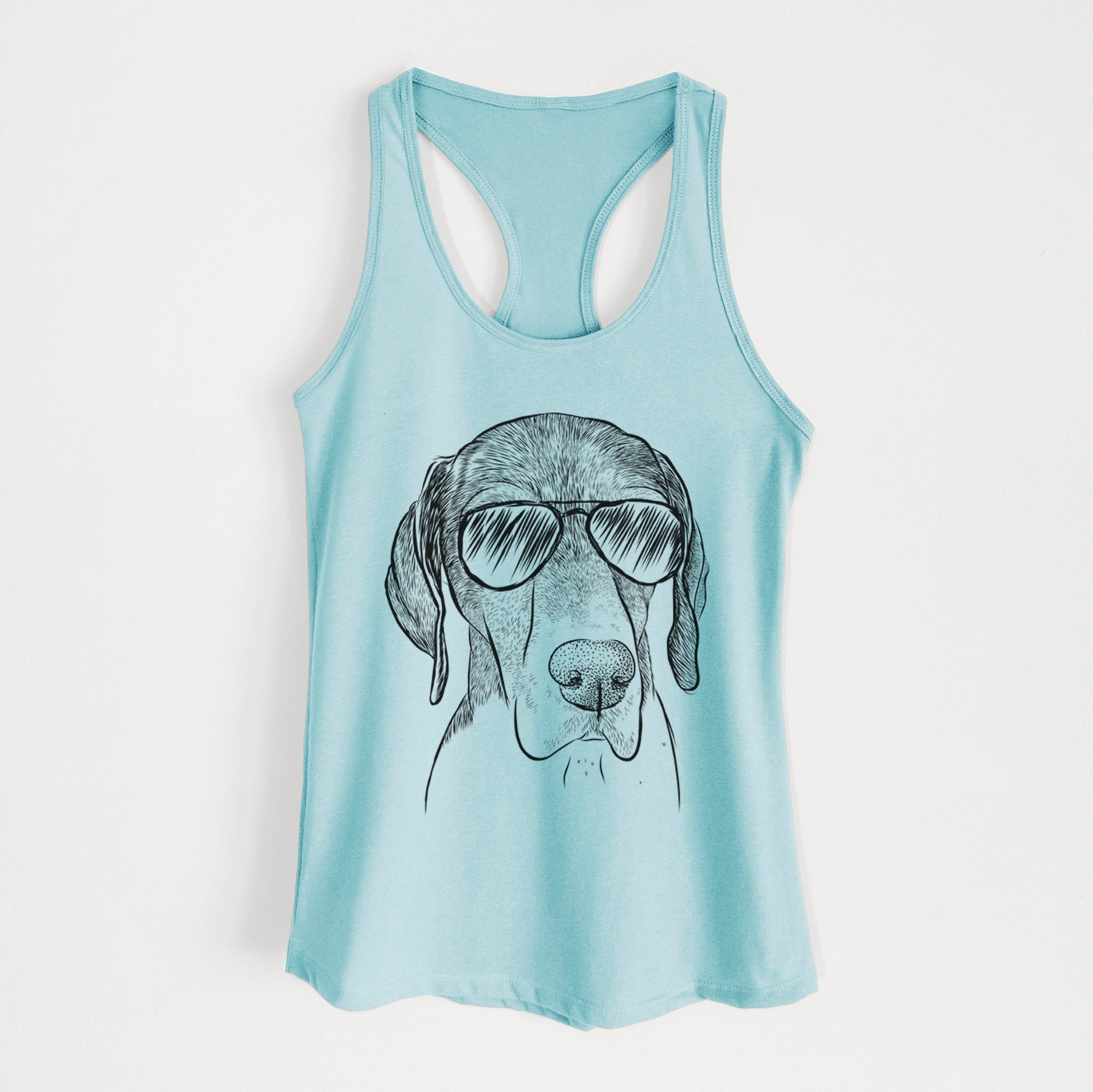 Bohdi the German Shorthaired Pointer - Women's Racerback Tanktop