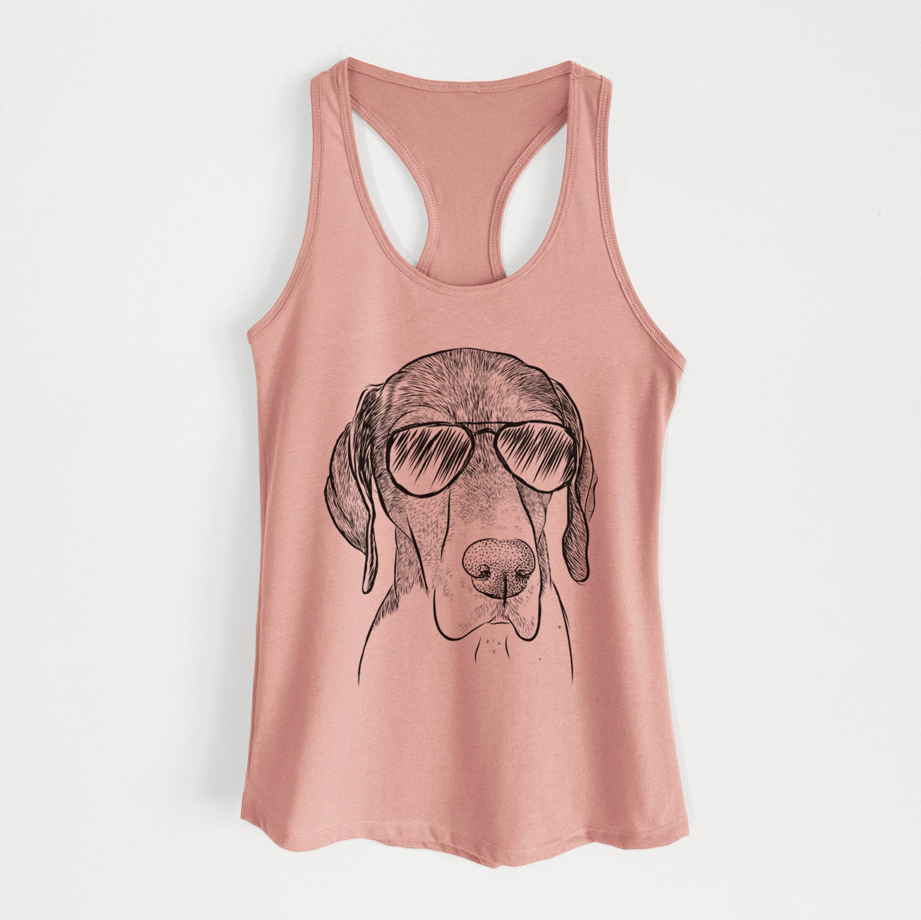 Bohdi the German Shorthaired Pointer - Women's Racerback Tanktop