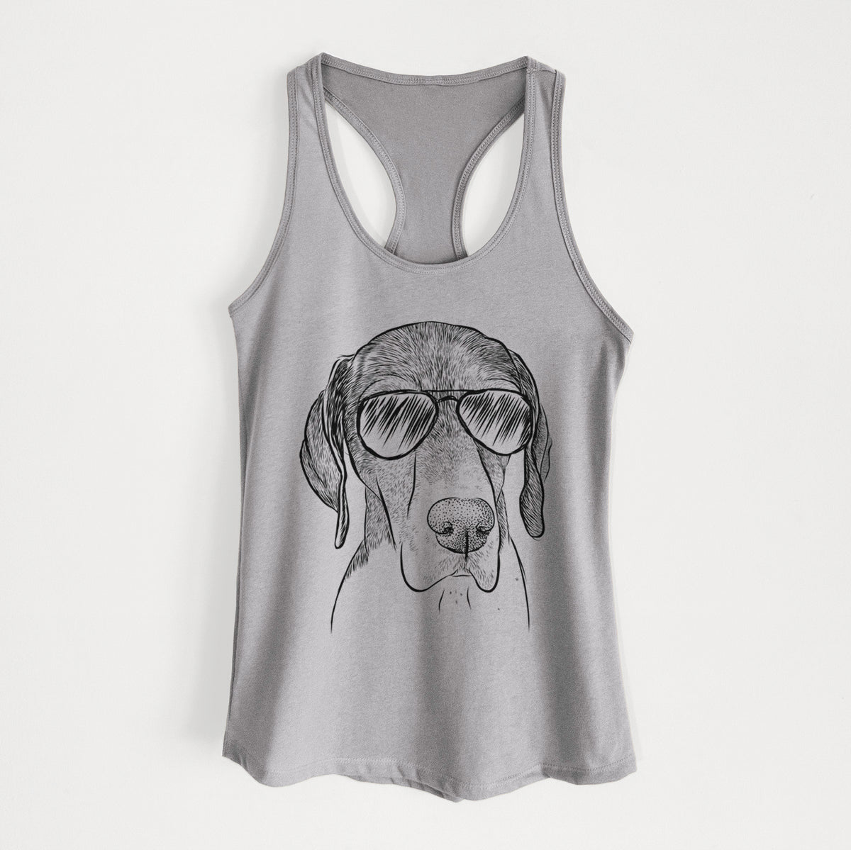 Bohdi the German Shorthaired Pointer - Women's Racerback Tanktop