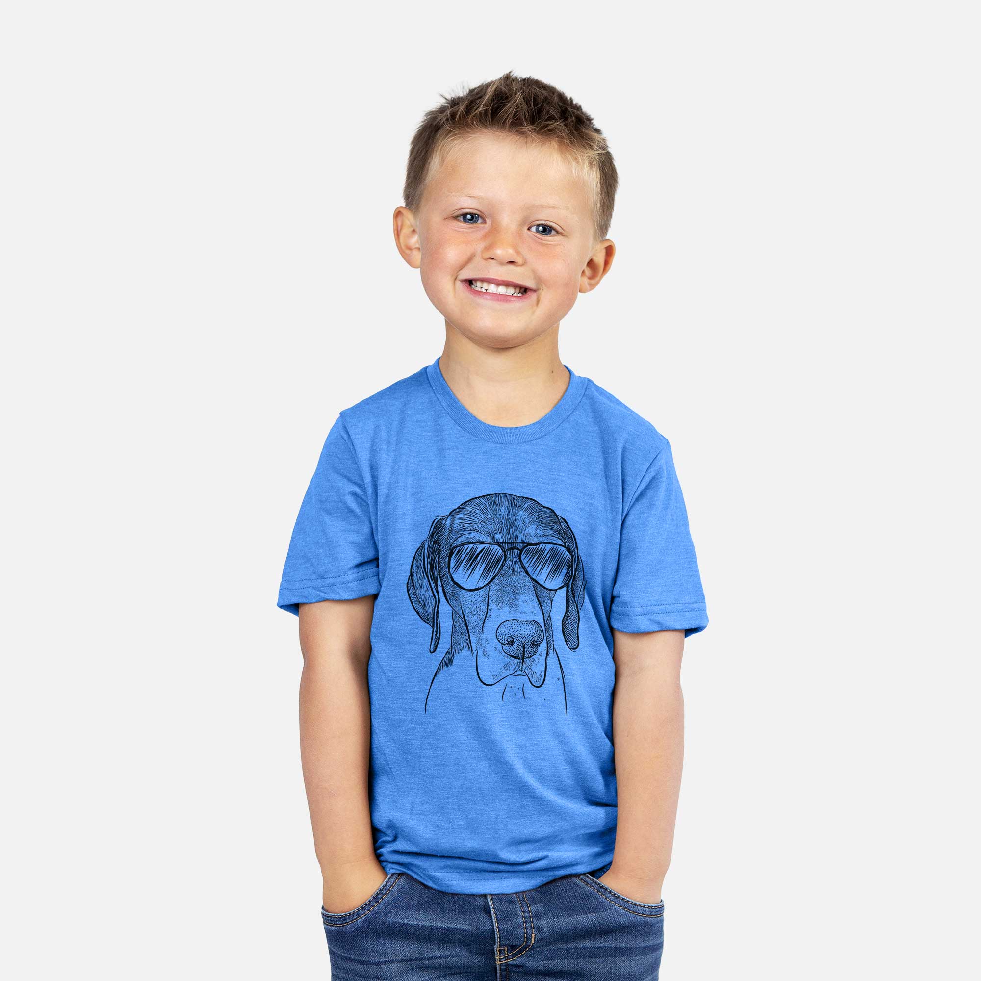 Aviator Bohdi the German Shorthaired Pointer - Kids/Youth/Toddler Shirt