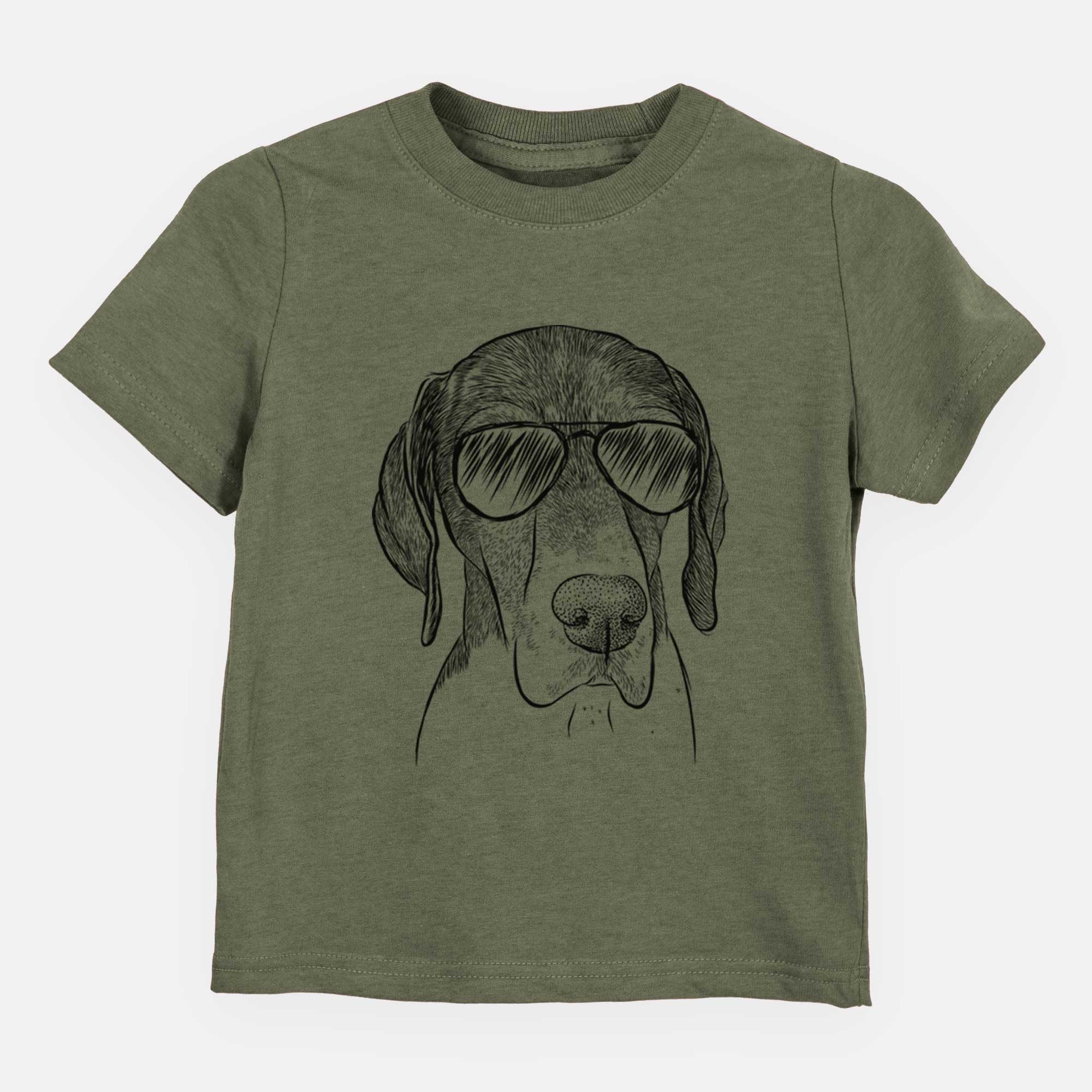 Aviator Bohdi the German Shorthaired Pointer - Kids/Youth/Toddler Shirt