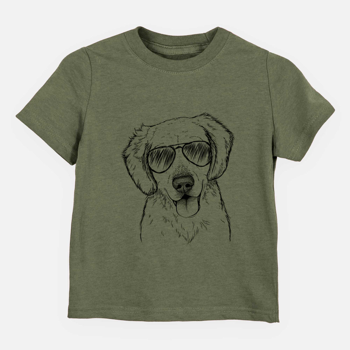 Aviator Bojo the Golden Retriever - Kids/Youth/Toddler Shirt