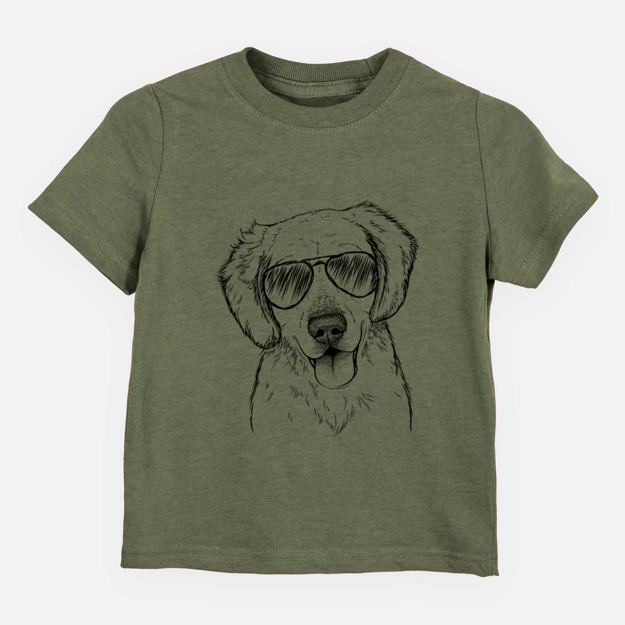 Aviator Bojo the Golden Retriever - Kids/Youth/Toddler Shirt