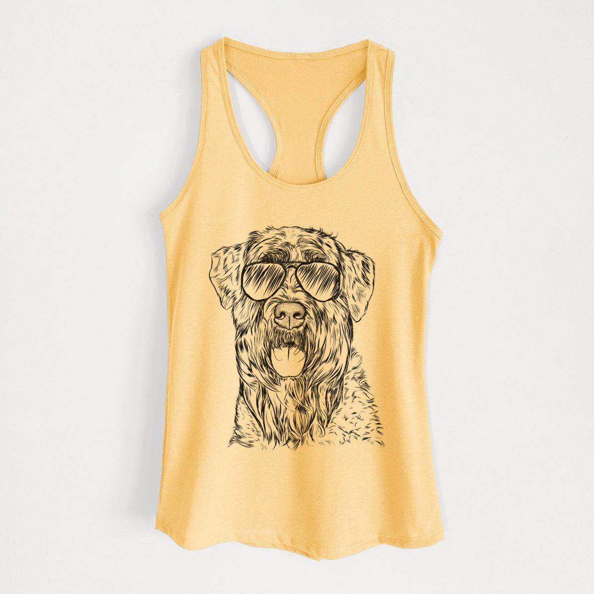 Bonnie the Bouvier Des Flandres - Women's Racerback Tanktop