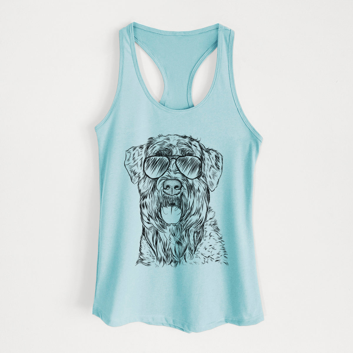 Bonnie the Bouvier Des Flandres - Women's Racerback Tanktop