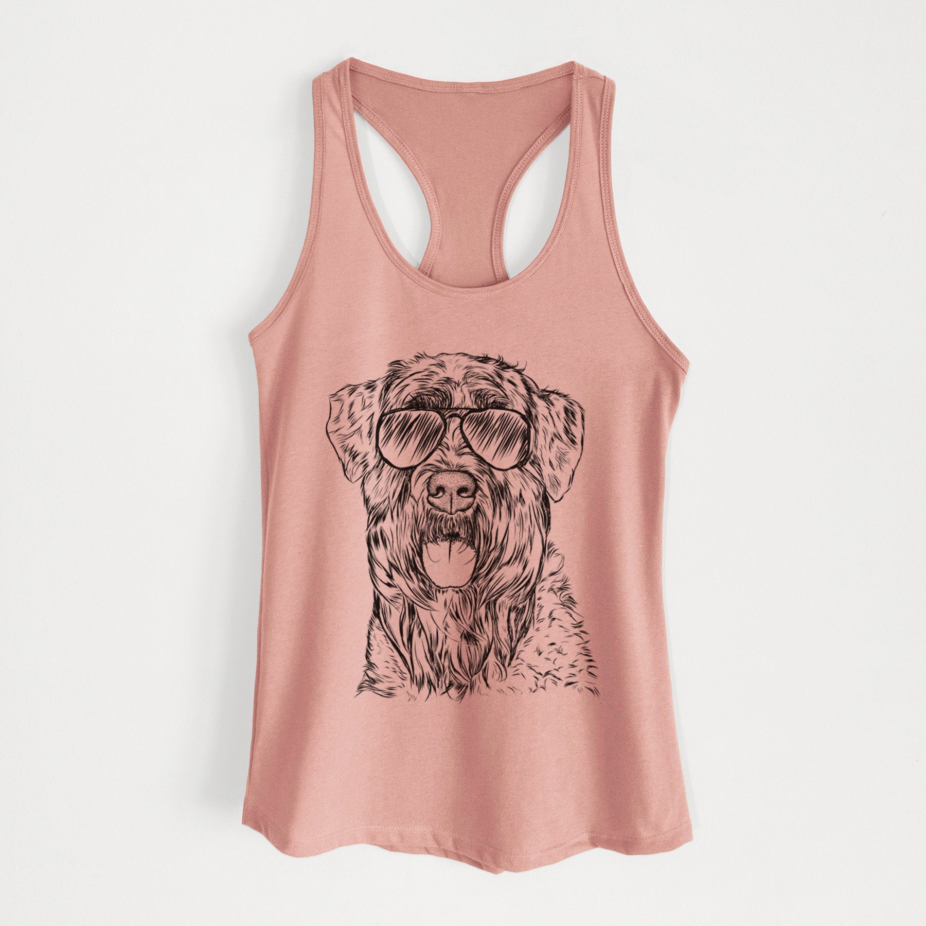 Bonnie the Bouvier Des Flandres - Women's Racerback Tanktop