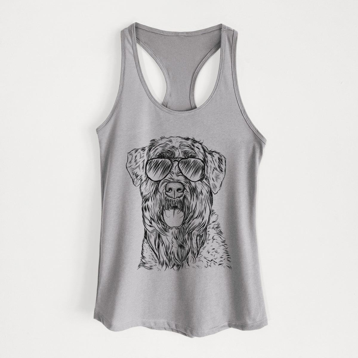 Bonnie the Bouvier Des Flandres - Women's Racerback Tanktop