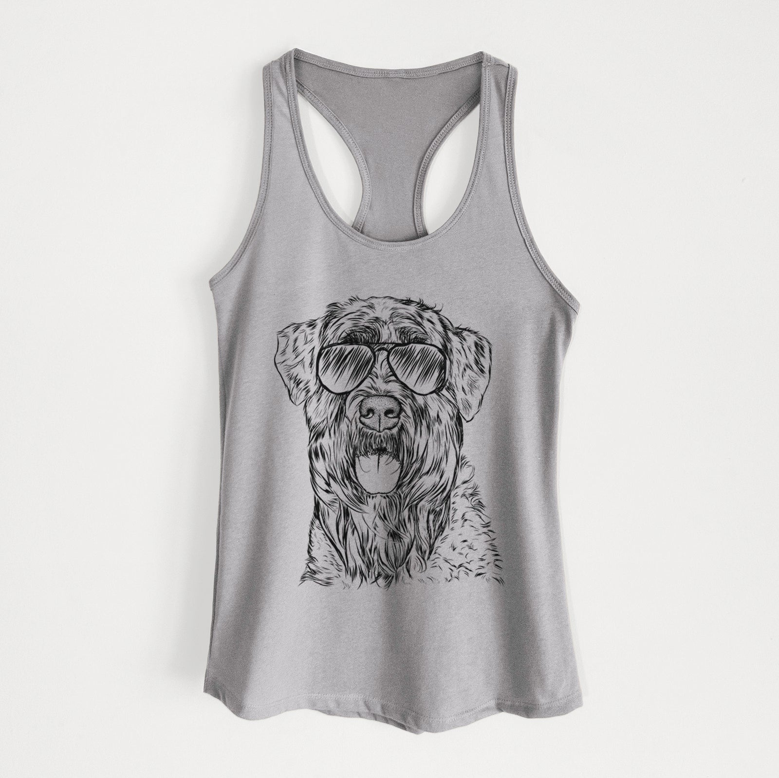 Bonnie the Bouvier Des Flandres - Women's Racerback Tanktop