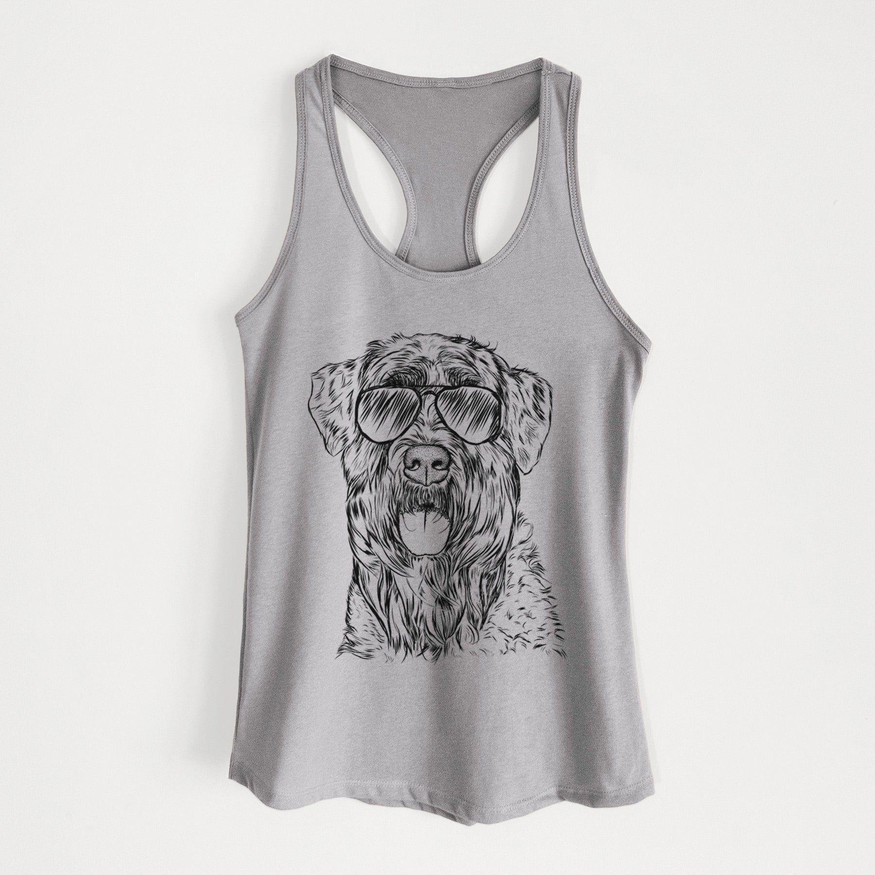 Bonnie the Bouvier Des Flandres - Women's Racerback Tanktop