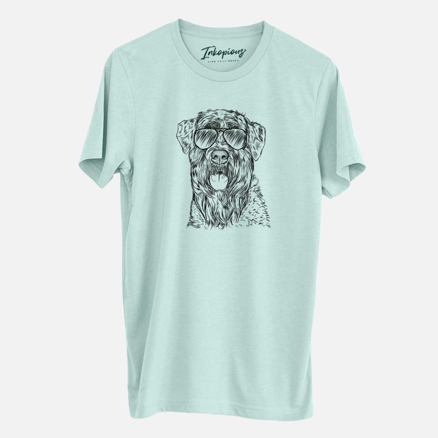 Aviator Bonnie the Bouvier Des Flandres - Unisex Crewneck