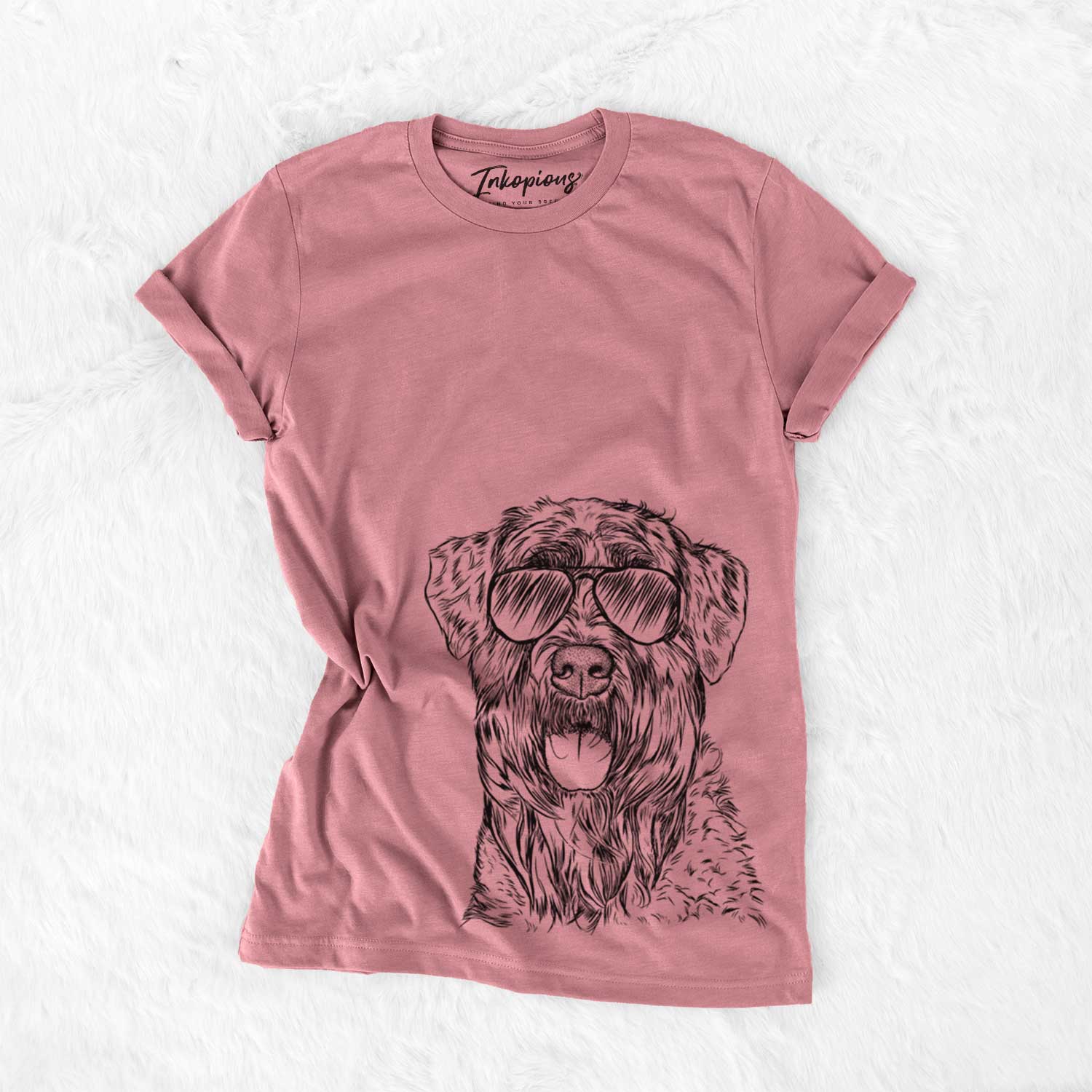 Aviator Bonnie the Bouvier Des Flandres - Unisex Crewneck