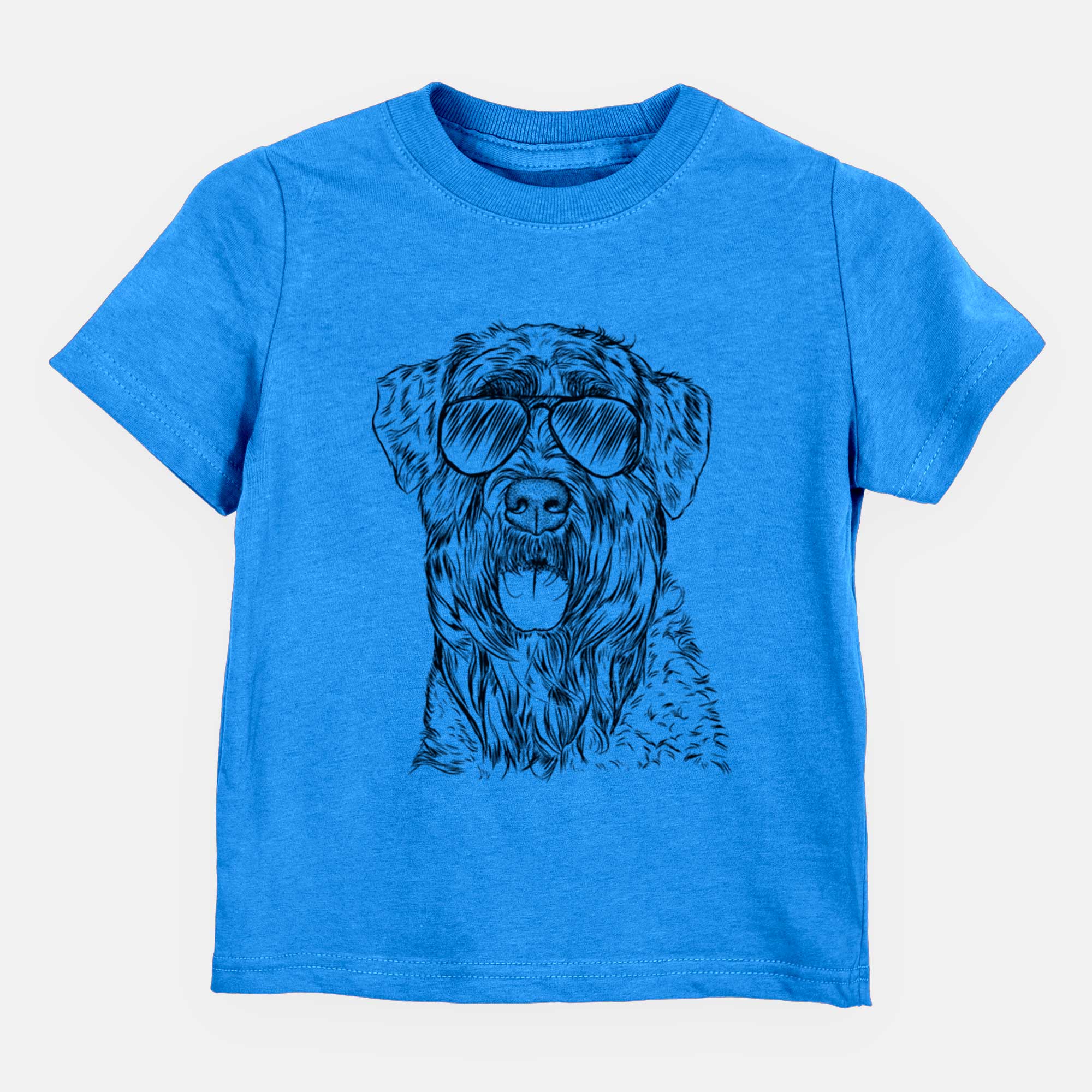 Aviator Bonnie the Bouvier Des Flandres - Kids/Youth/Toddler Shirt