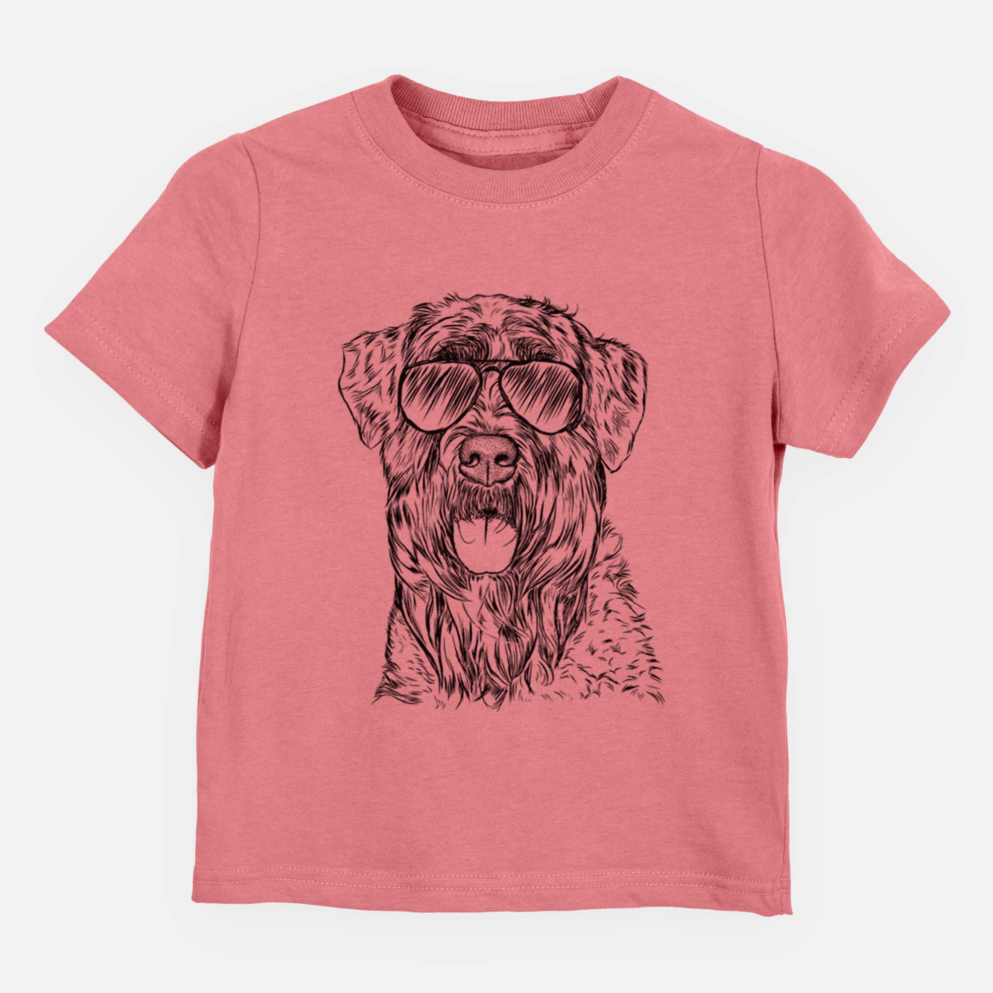 Aviator Bonnie the Bouvier Des Flandres - Kids/Youth/Toddler Shirt