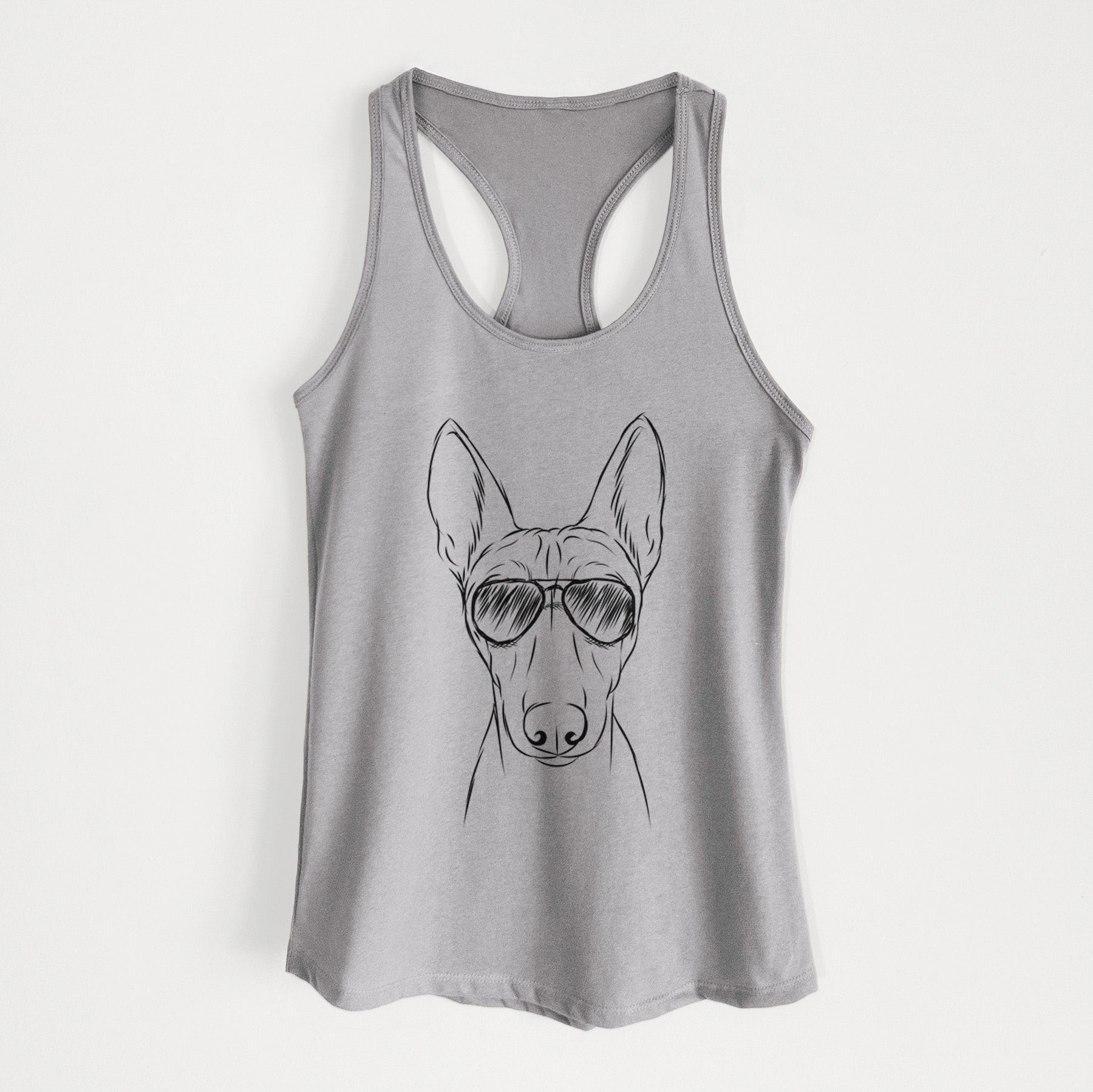 Bonsai the Basenji - Women's Racerback Tanktop