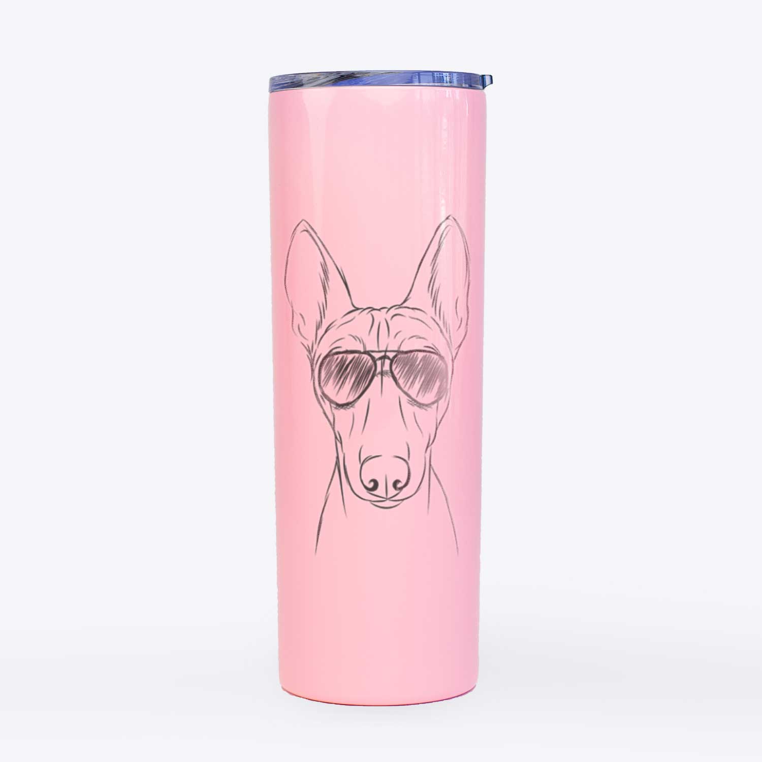 Bonsai the Basenji - 20oz Skinny Tumbler