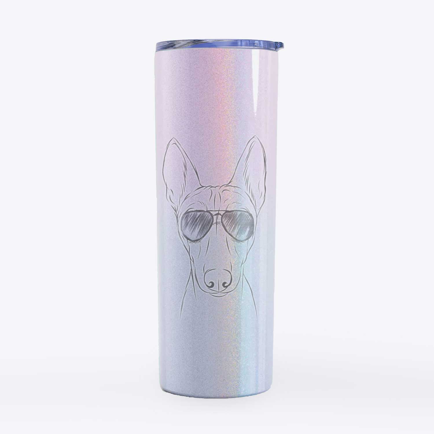 Bonsai the Basenji - 20oz Skinny Tumbler