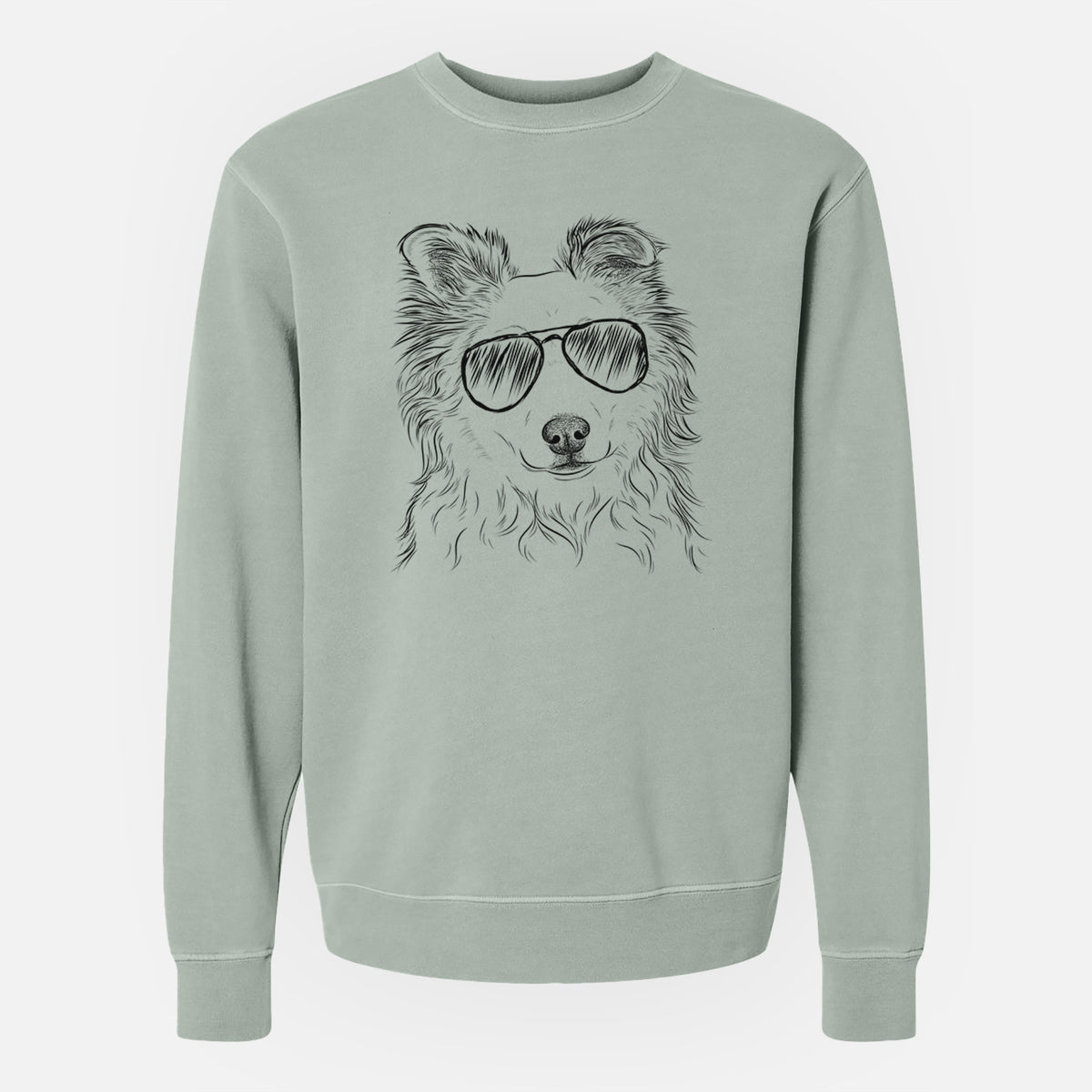 Aviator Bonsai the Mixed Breed - Unisex Pigment Dyed Crew Sweatshirt