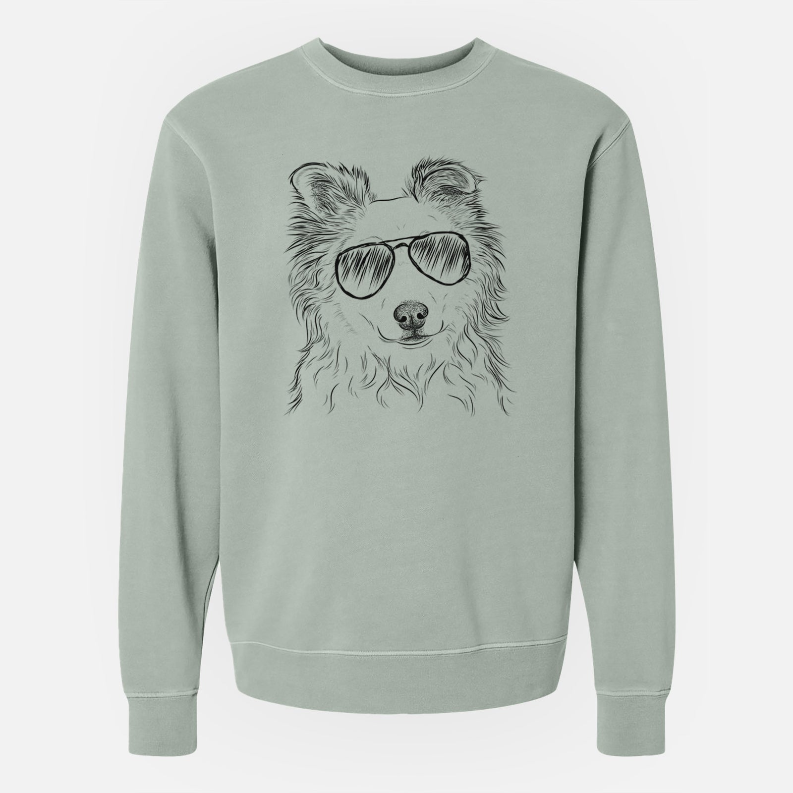 Aviator Bonsai the Mixed Breed - Unisex Pigment Dyed Crew Sweatshirt