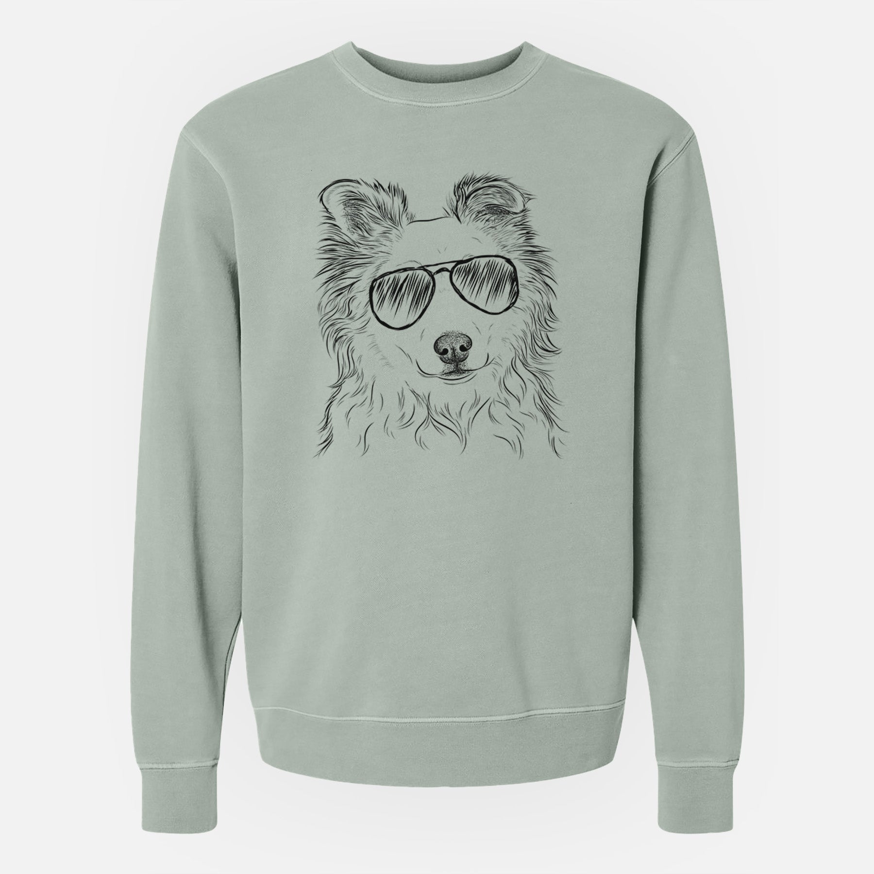 Aviator Bonsai the Mixed Breed - Unisex Pigment Dyed Crew Sweatshirt