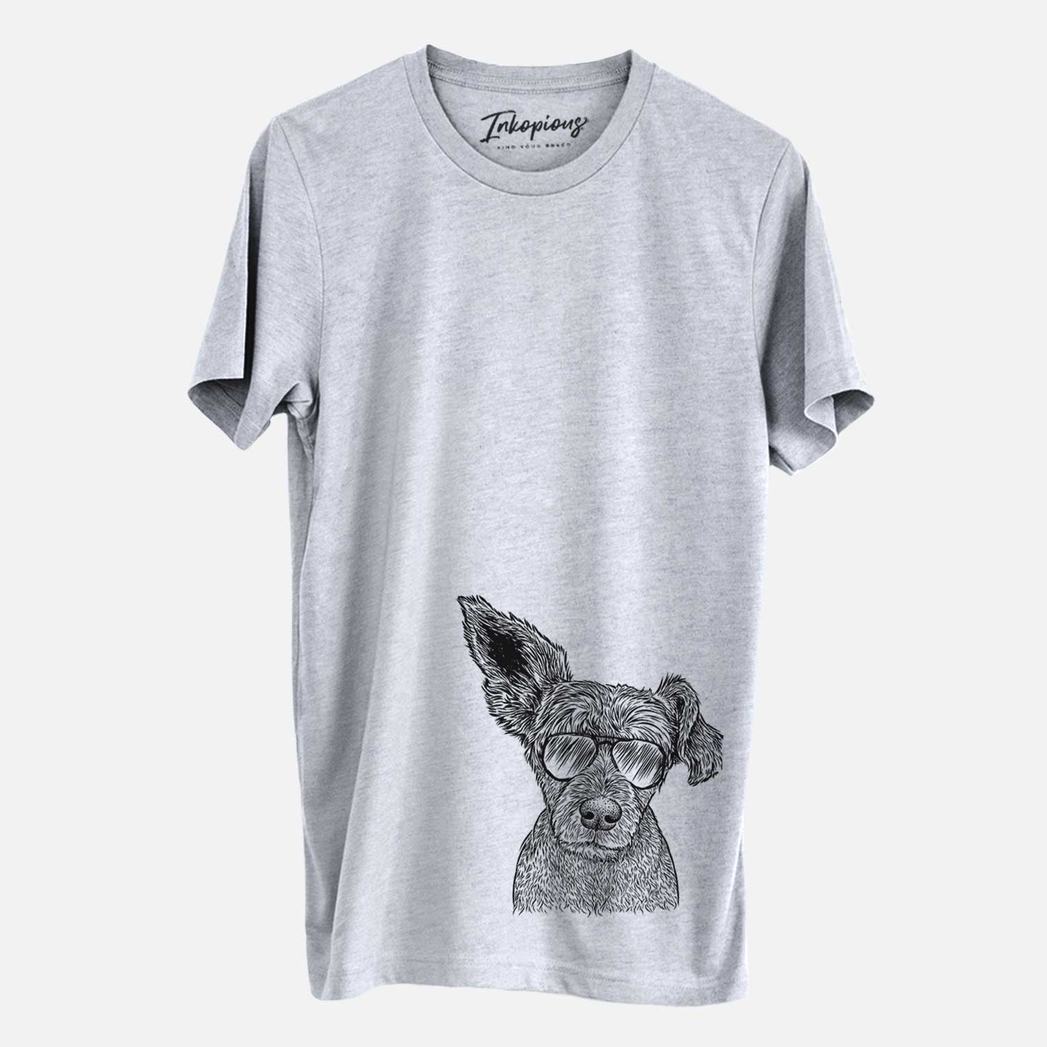 Aviator Boodles the Schnauzer Mix - Unisex Crewneck